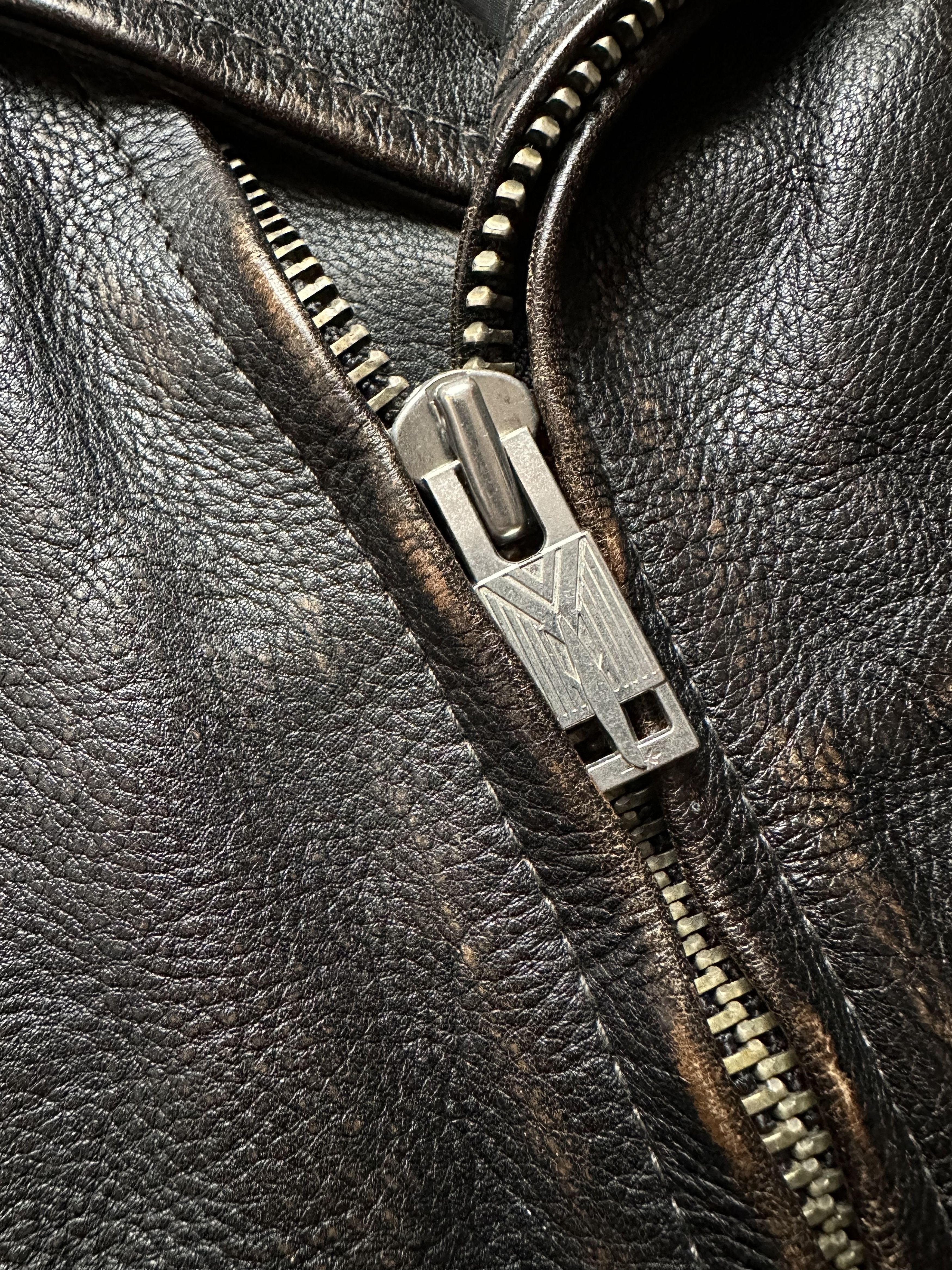 Blackmeans Blackmeans Sid Vicious Leather Jacket 2011 Size US L / EU 52-54 / 3 - 3 Thumbnail