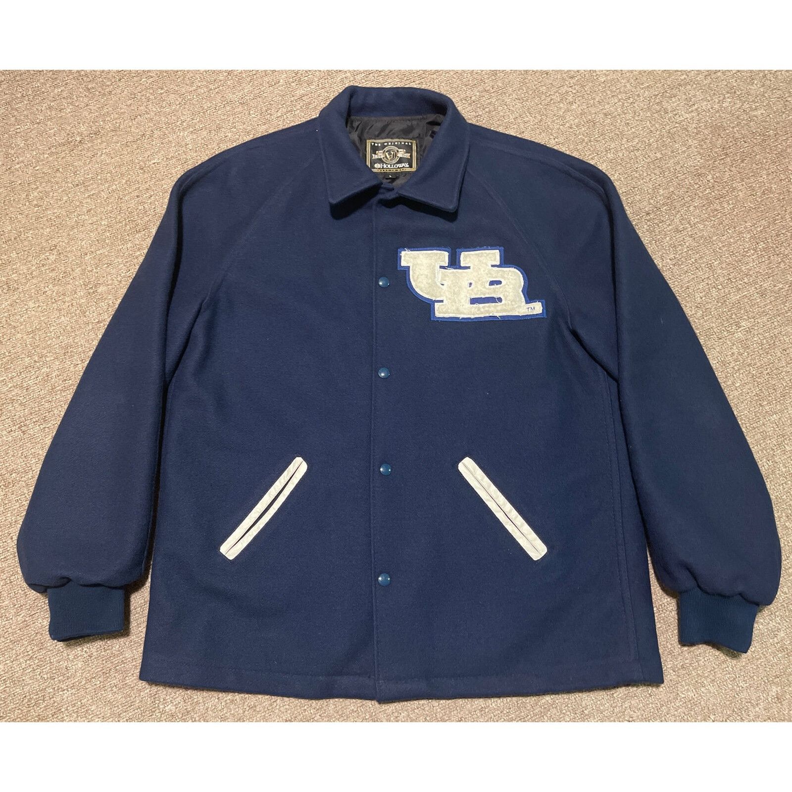 Other Vintage 70s 80s Large University of Buffalo UB Bulls Varsity Size US L / EU 52-54 / 3 - 1 Thumbnail