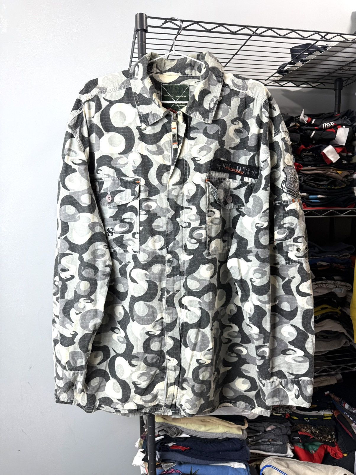 Eminem Vintage Eminem Slim Shady LTD Rap Jacket Overshot Wu Wear Size US XL / EU 56 / 4 - 1 Thumbnail