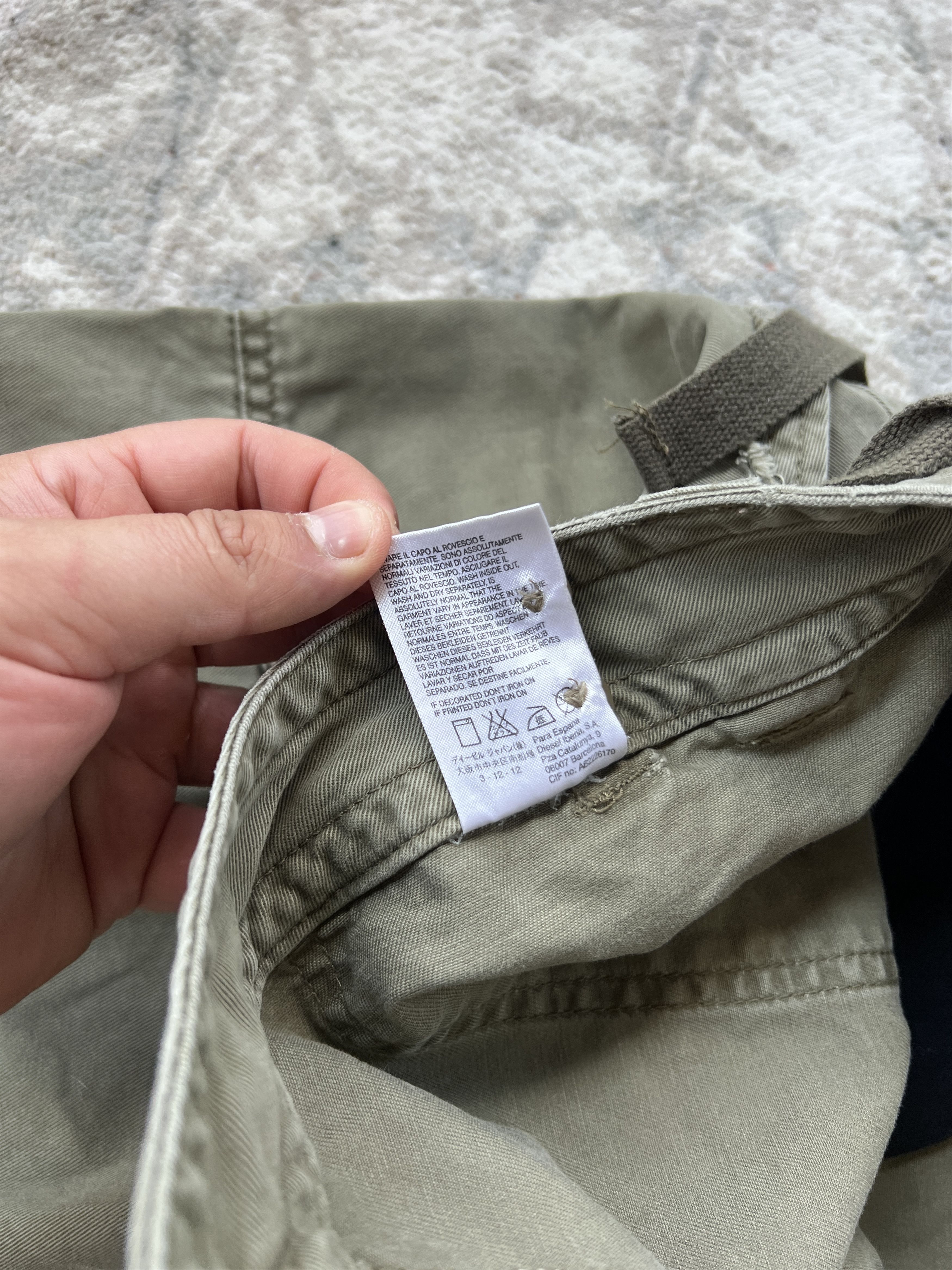 Diesel Y2K Diesel Cargo Pants Size US 32 / EU 48 - 9 Thumbnail