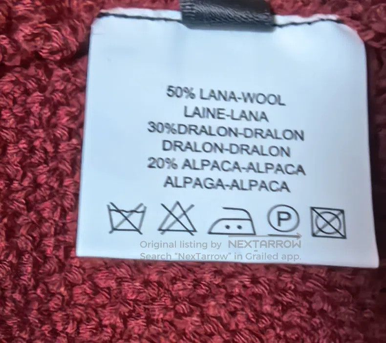Givenchy Givenchy Red Hooded Sweatshirt Size US L / EU 52-54 / 3 - 6 Thumbnail