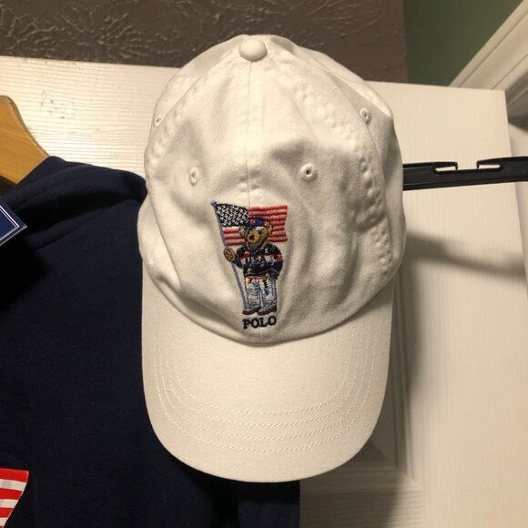 Polo Ralph Lauren polo ralph lauren team usa 2024 men's new hoodie&hat size:L Size US L / EU 52-54 / 3 - 6 Thumbnail