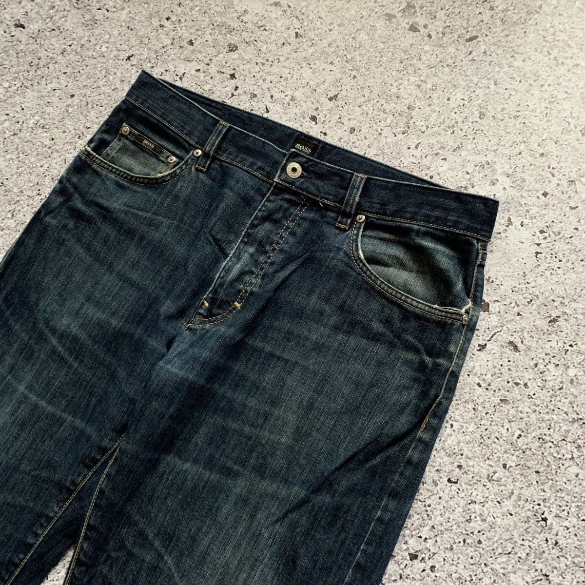 Hugo Boss Hugo Boss denim jeans distressed vintage Size US 34 / EU 50 - 3 Thumbnail