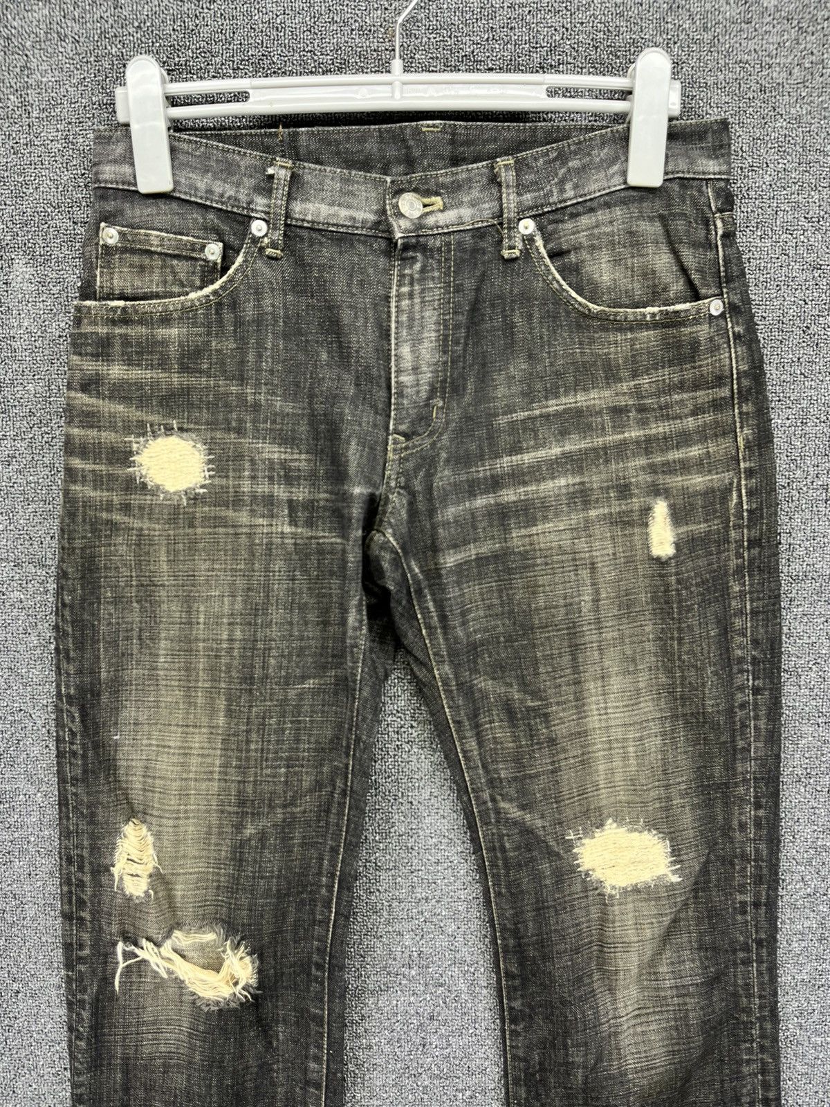 Issey Miyake Vintage Issey Miyake Tete Homme Rare Punk Jeans Denim Pants Size US 31 - 2 Thumbnail