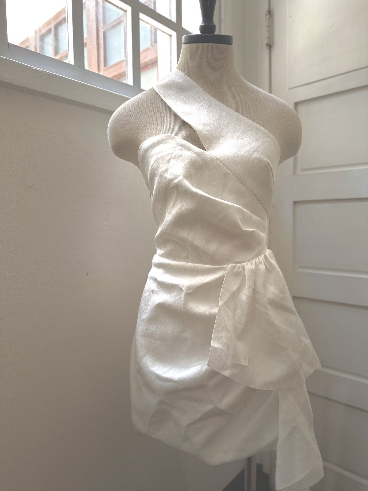 ELLIATT Elliat Convergence Ruffle One-Shoulder Sheath Minidress Size M / US 6-8 / IT 42-44 - 6 Thumbnail