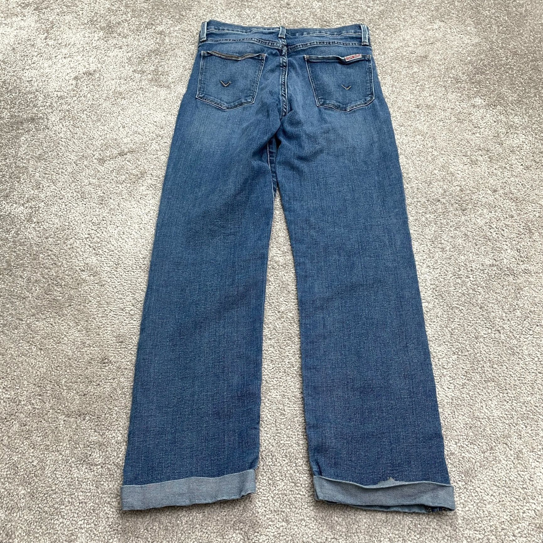 Hudson VINTAGE Hudson Blair Straight Leg Denim Jeans Women 26 Blue Medium Wash 27x27 Fall Winter Spring Summer Mens Size 26" / US 2 / IT 38 - 2 Thumbnail
