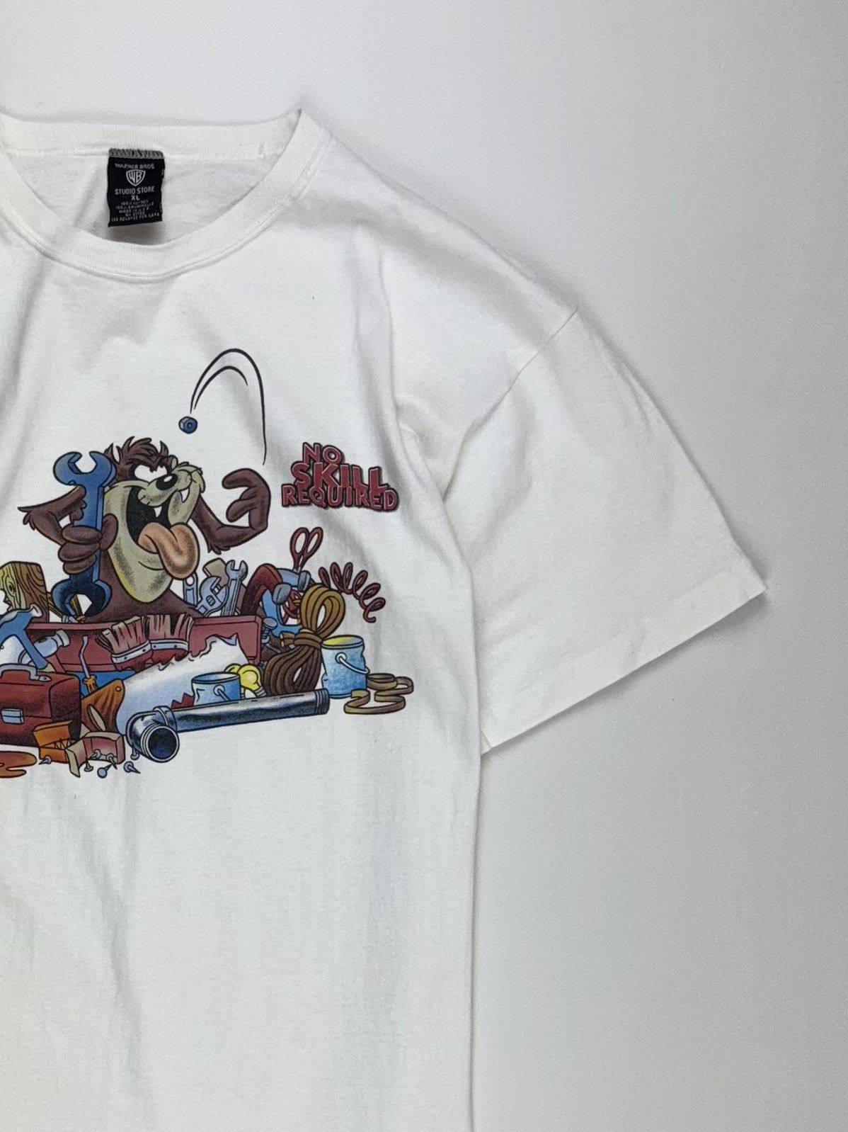 Warner Bros Rare Vintage 90s Warner Bros Looney Tunes USA Taz Tasmanian Size US XL / EU 56 / 4 - 6 Thumbnail
