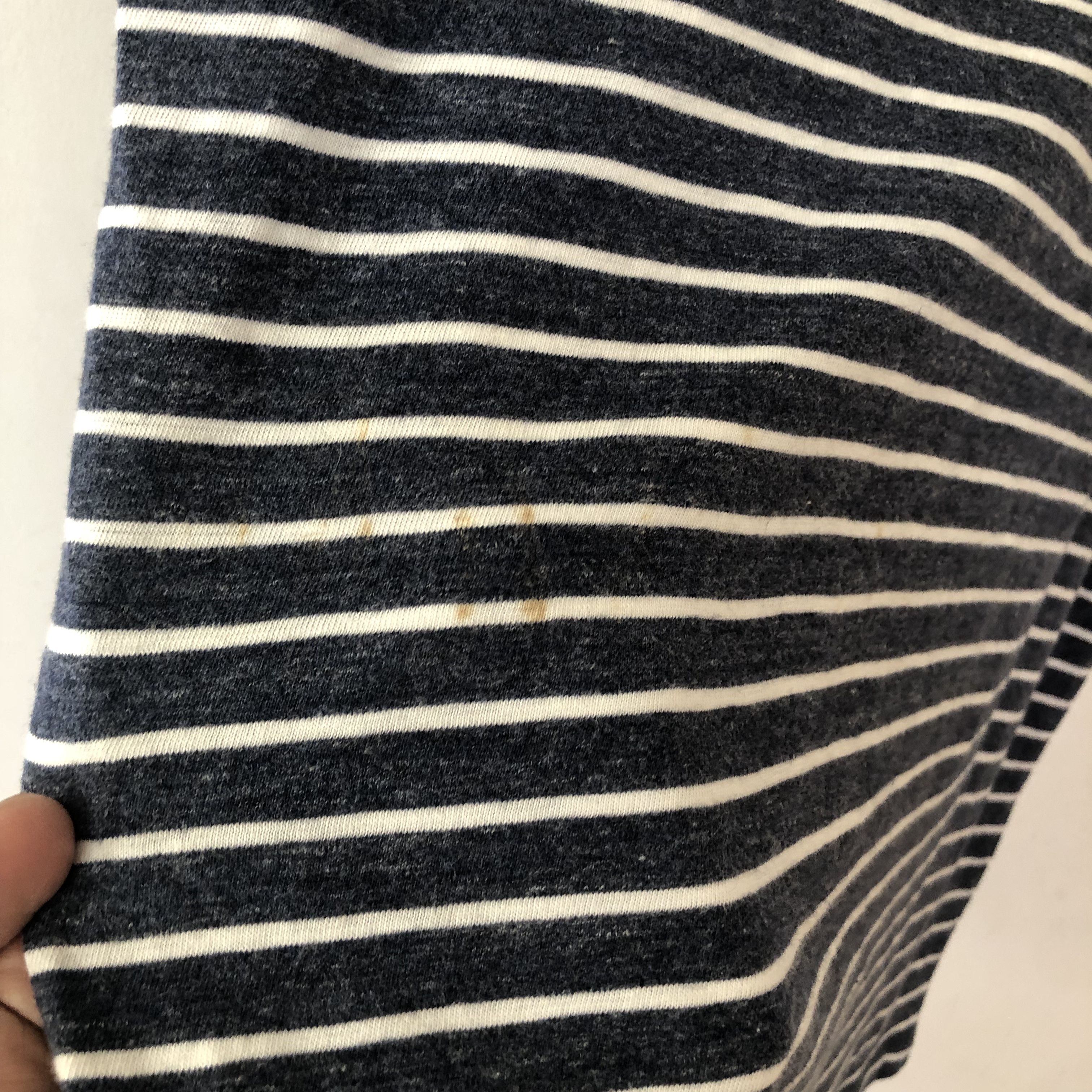 J.Crew J.Crew Knit Goods Slub Cotton T-shirt in Stripe Short Sleeve Size US M / EU 48-50 / 2 - 9 Thumbnail