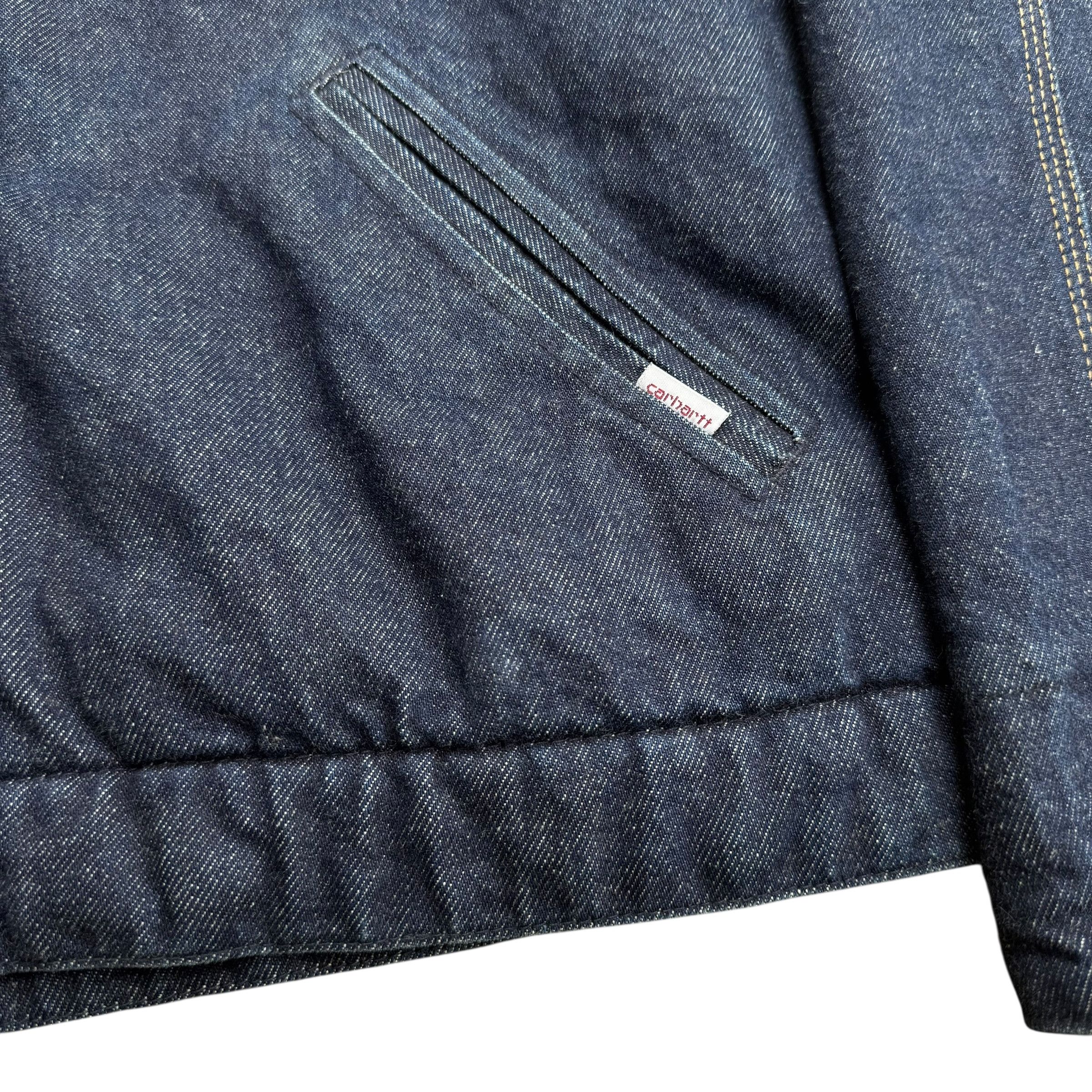 Carhartt 90's Carhartt Detroit Denim Jacket Size US L / EU 52-54 / 3 - 11 Thumbnail