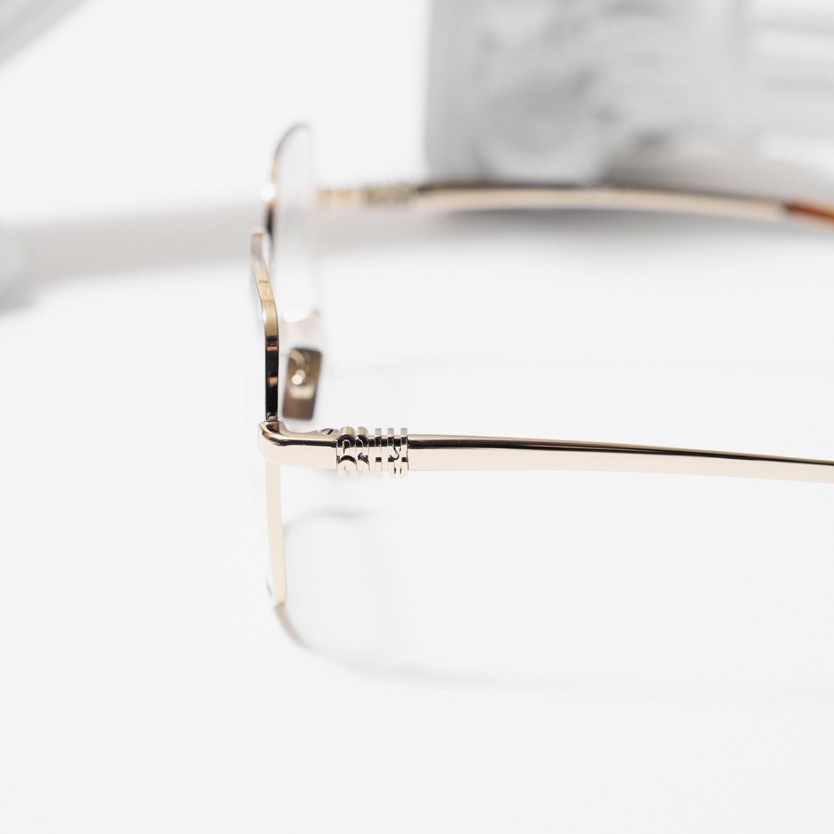 Miu Miu MIU MIU 0MU 51YV ZVN1O1 GLASSES Size ONE SIZE - 3 Thumbnail