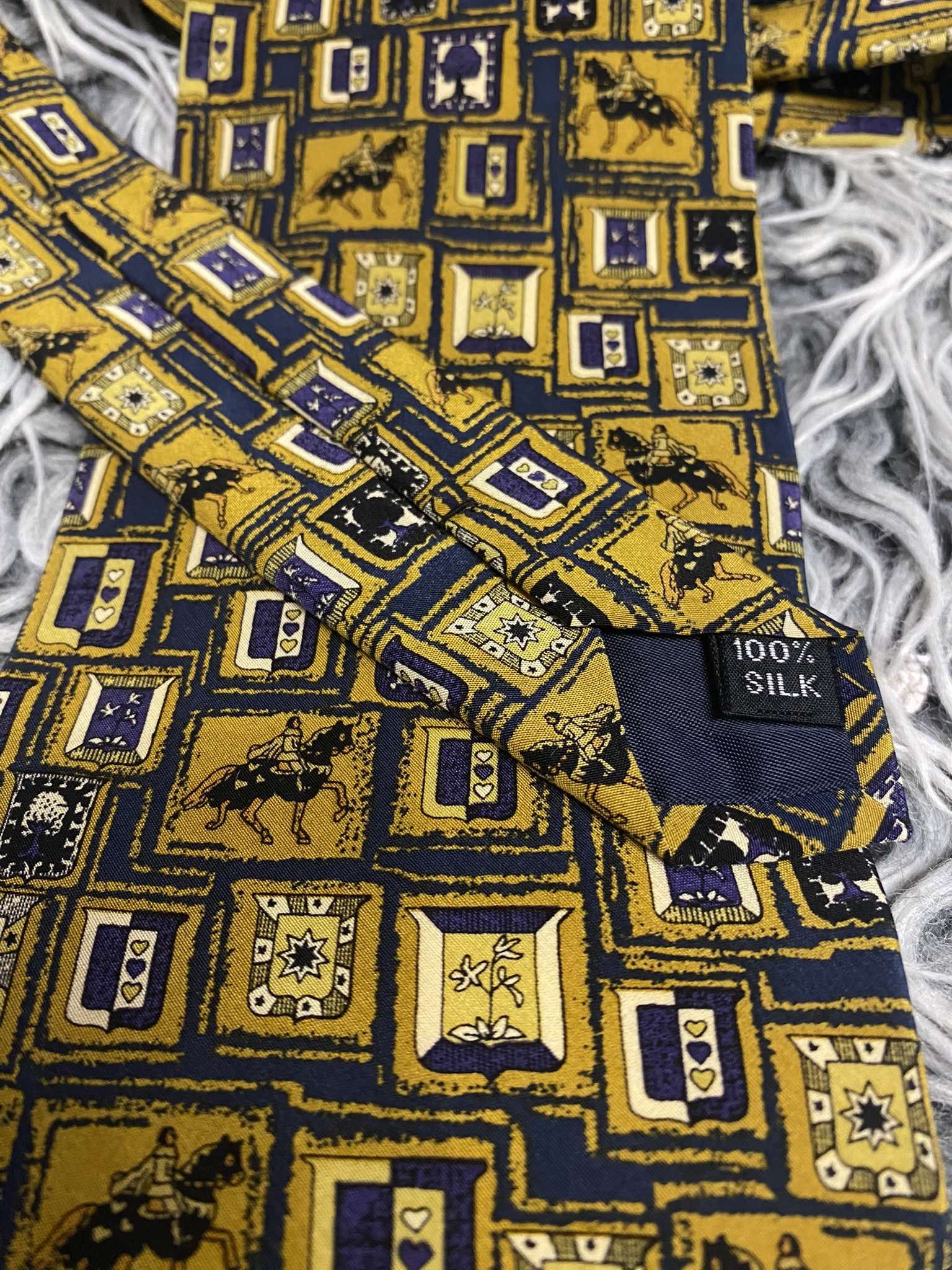 Other 4 ties , 100% silk Size ONE SIZE - 4 Thumbnail