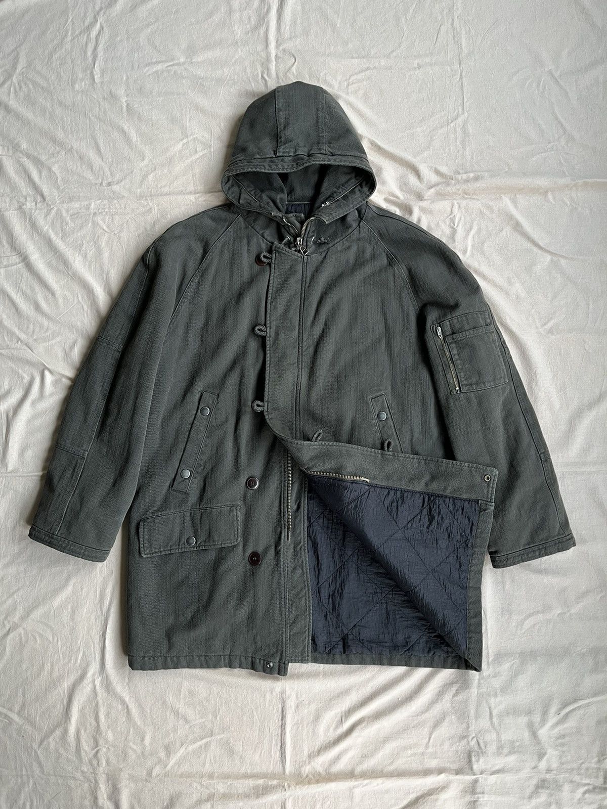 Maison Margiela Maison Margiela AW05 N-3B Military Parka Size US L / EU 52-54 / 3 - 2 Thumbnail