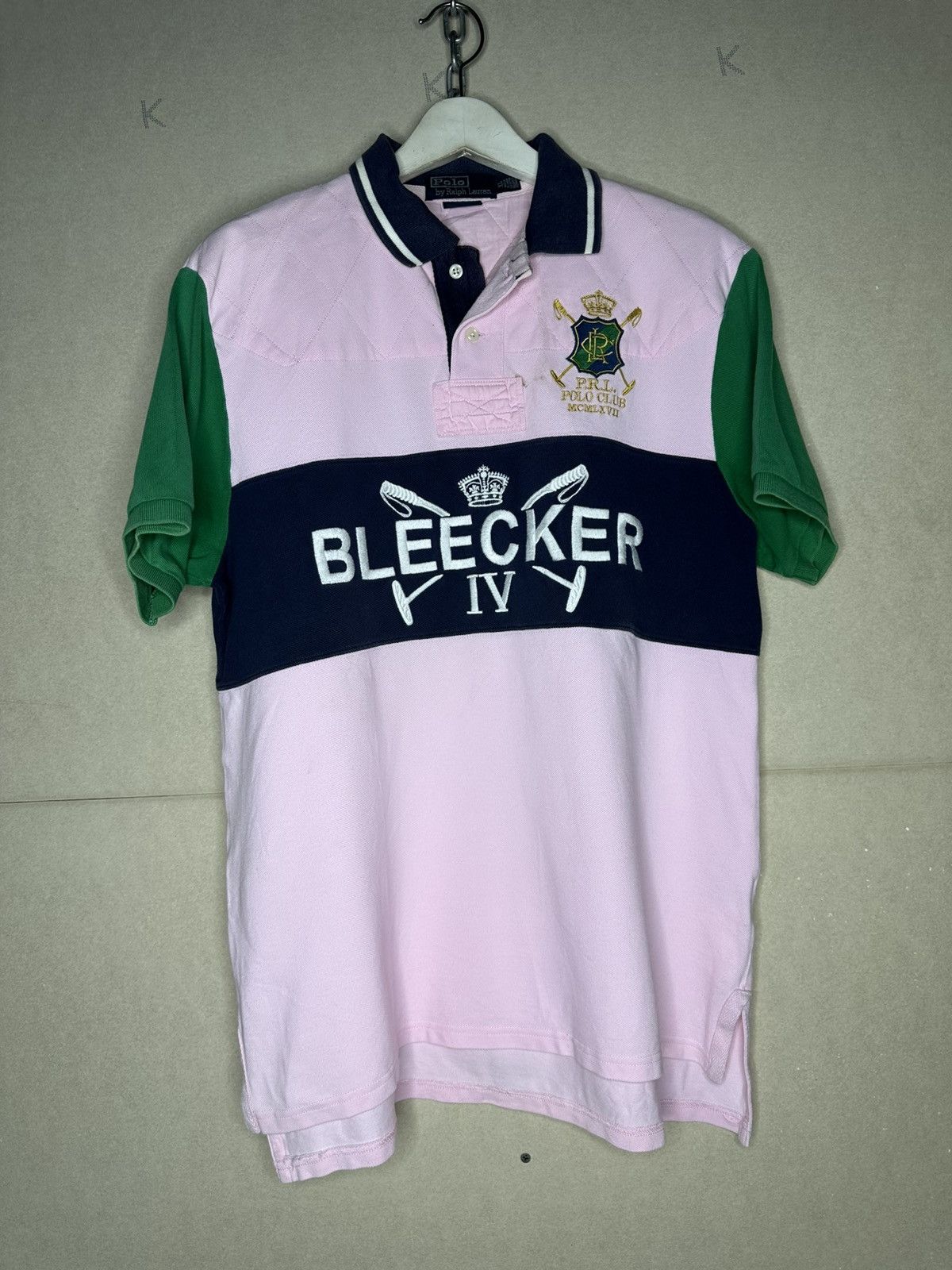 Polo Ralph Lauren Ralph Lauren Polo Shirt Bleeker IV XL Vintage Rugby Crest Size US XL / EU 56 / 4 - 1 Thumbnail