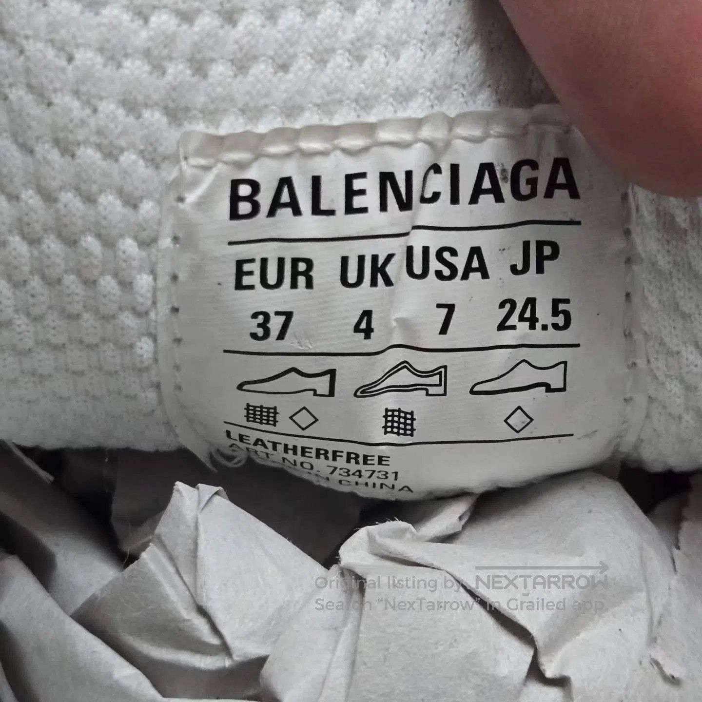 Balenciaga Balenciaga New 3XL chunky sneakers| Size US 6.5 / IT 36.5 - 5 Thumbnail