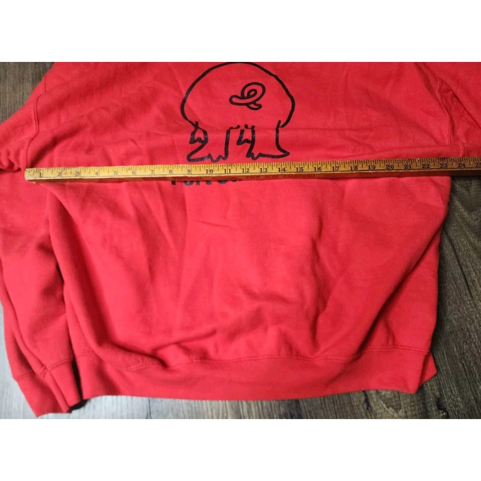 Gildan Mens XL Hoodie - Straight Outta The Pig Butt Sweatshirt - Funny Double Sided FL Size US XL / EU 56 / 4 - 4 Thumbnail