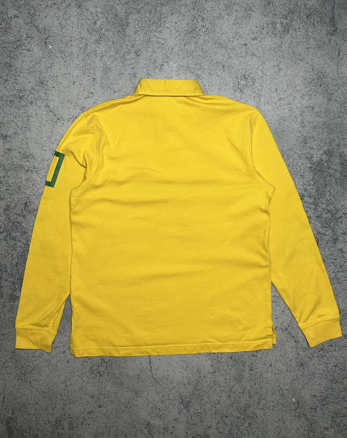 Nike Vintage Nike Brazil #10 Rugby Polo Long Sleeve Shirt Size US L / EU 52-54 / 3 - 6 Thumbnail