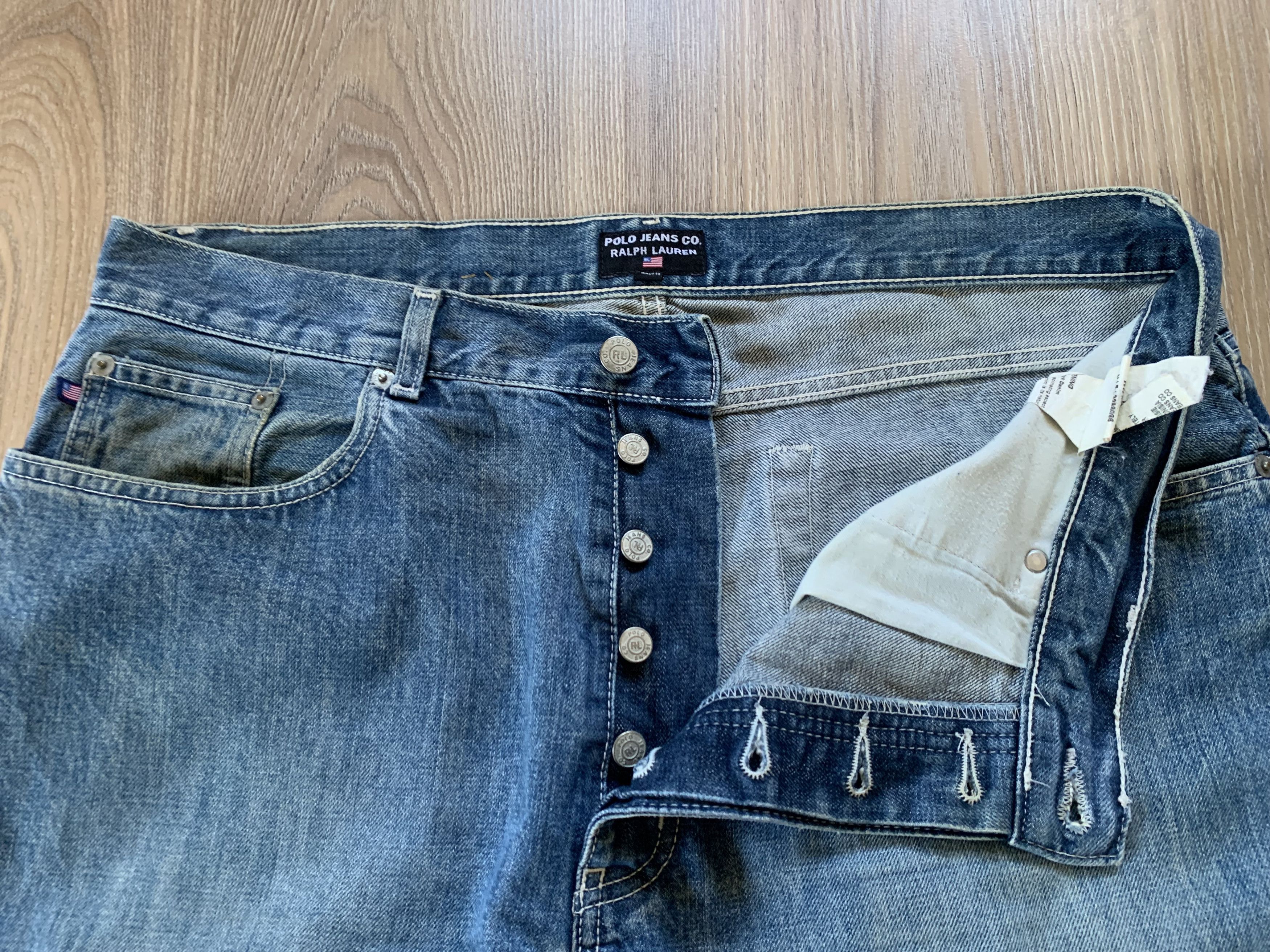 Denime Polo Ralph Lauren Blue Denim Jeans Size US 36 / EU 52 - 5 Thumbnail