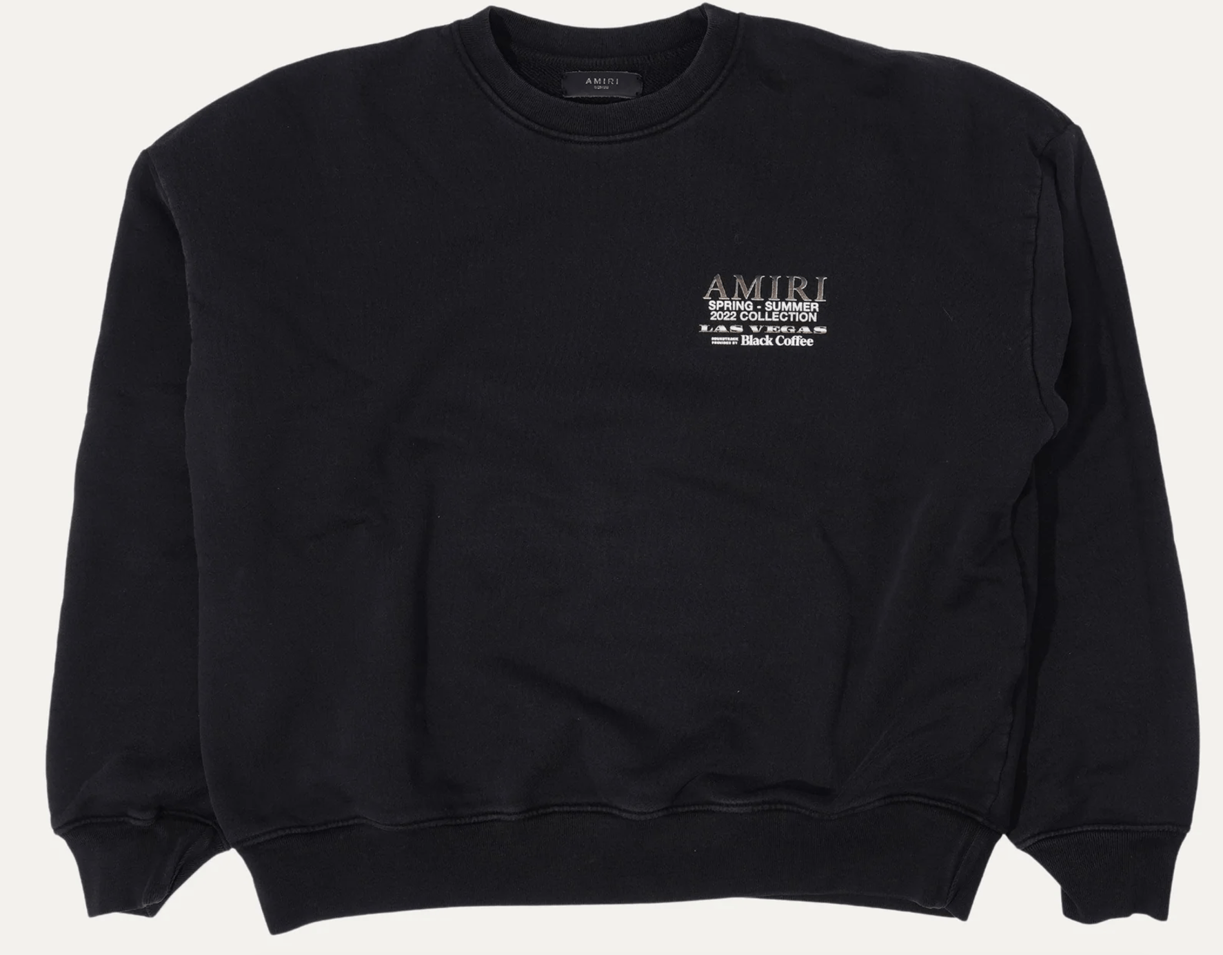 Amiri AMIRI SS22 BLACK COFFEE RUNWAY CREW - INVITE ONLY Size US M / EU 48-50 / 2 - 2 Thumbnail
