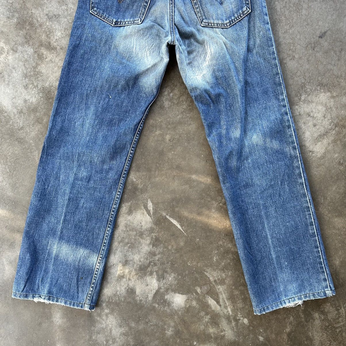 Levi's Vintage Levi’s 506 Faded Distressed Denim Jean Pant W30 Size US 30 / EU 46 - 11 Thumbnail