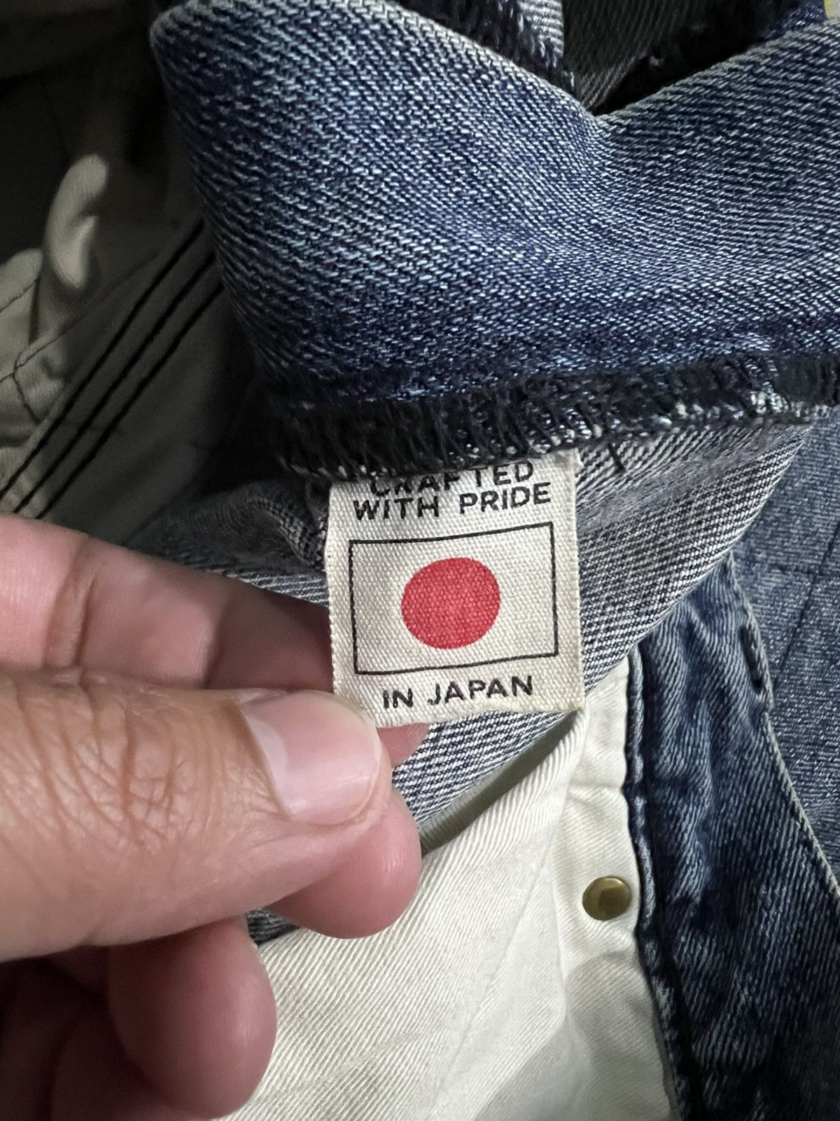Fat Tokyo × If Six Was Nine 💥Baggy💥Vintage Fat Tyo Sashiko Boro Style Denim Size US 36 / EU 52 - 20 Thumbnail