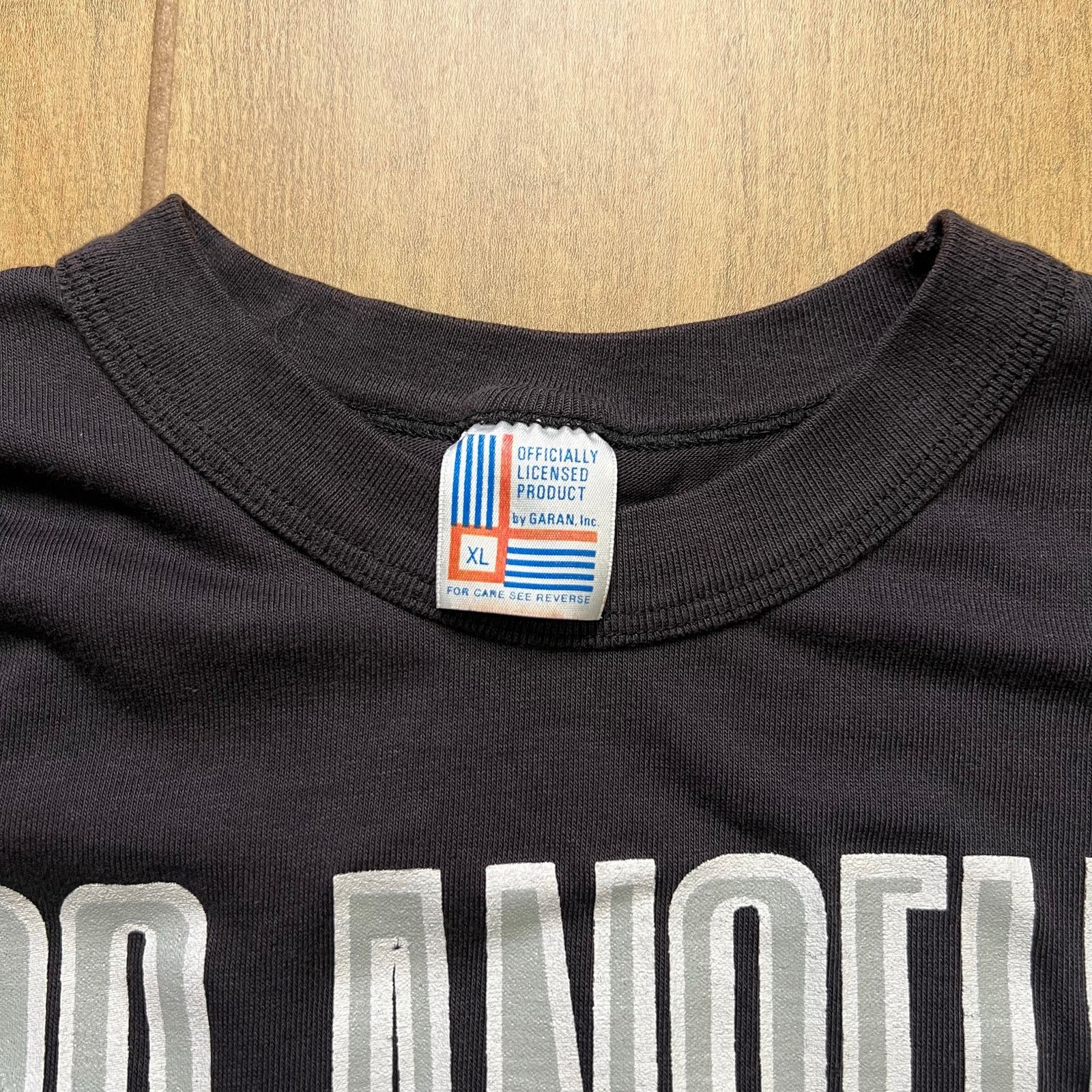 Vintage Vintage 80s NFL Los Angeles Raiders T-Shirt Black Sz XL Size US XL / EU 56 / 4 - 3 Thumbnail