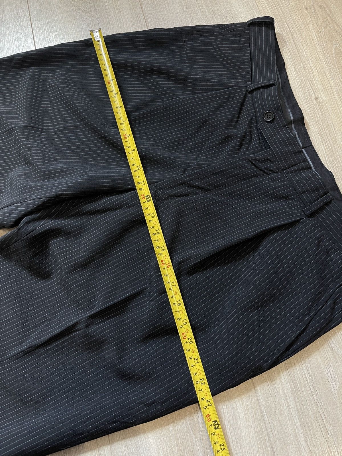 Cerruti 1881 × Vintage Cerruti 1881 Vintage trousers Black Wool Pleated Pants Size 42R - 11 Thumbnail