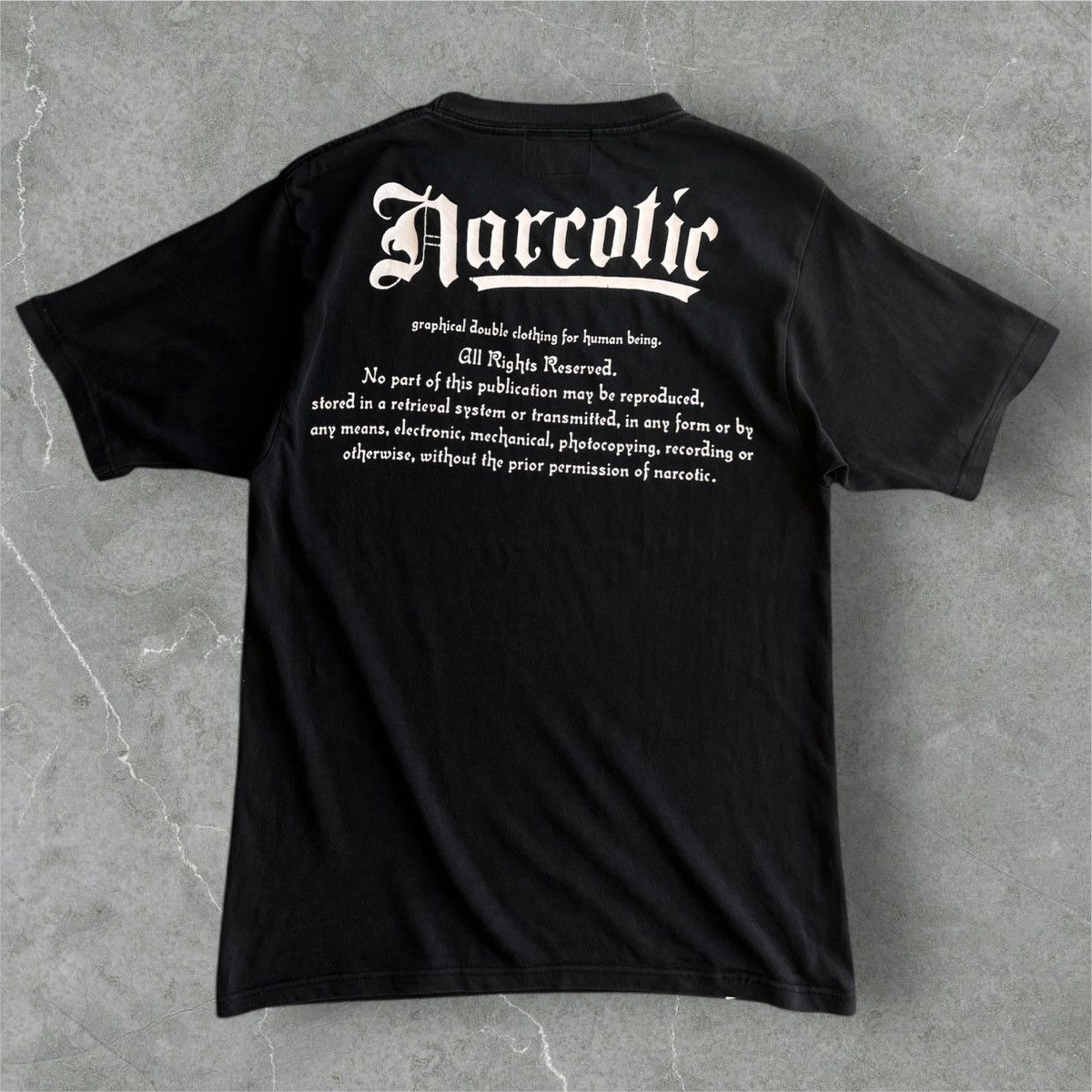 Narcotic GDC VTG NARCOTIC JAPAN Narcotic Cross Bones Size US M / EU 48-50 / 2 - 4 Thumbnail