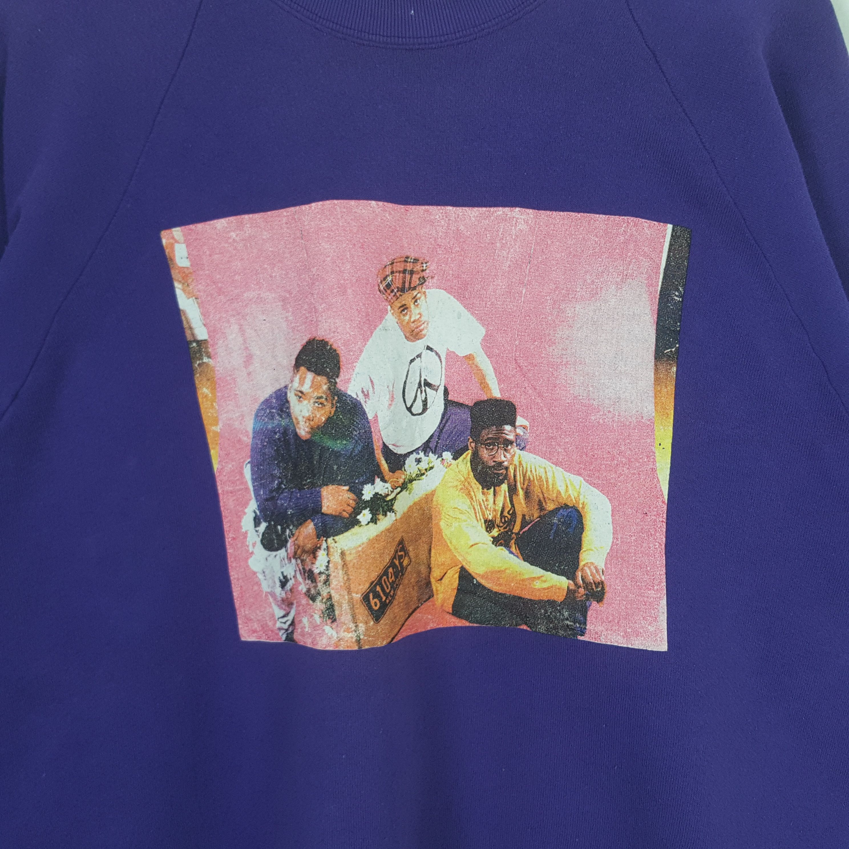 Band Tees × Rap Tees × Vintage Vintage American Hip-hop Rapper Sweatshirt C289N13 Size US XL / EU 56 / 4 - 2 Thumbnail