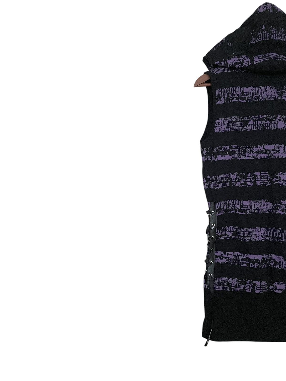 Japanese Brand Vintage Brand Mad Punks Sleeveless Cat Ear Hoodie 2000s Size US M / EU 48-50 / 2 - 7 Thumbnail