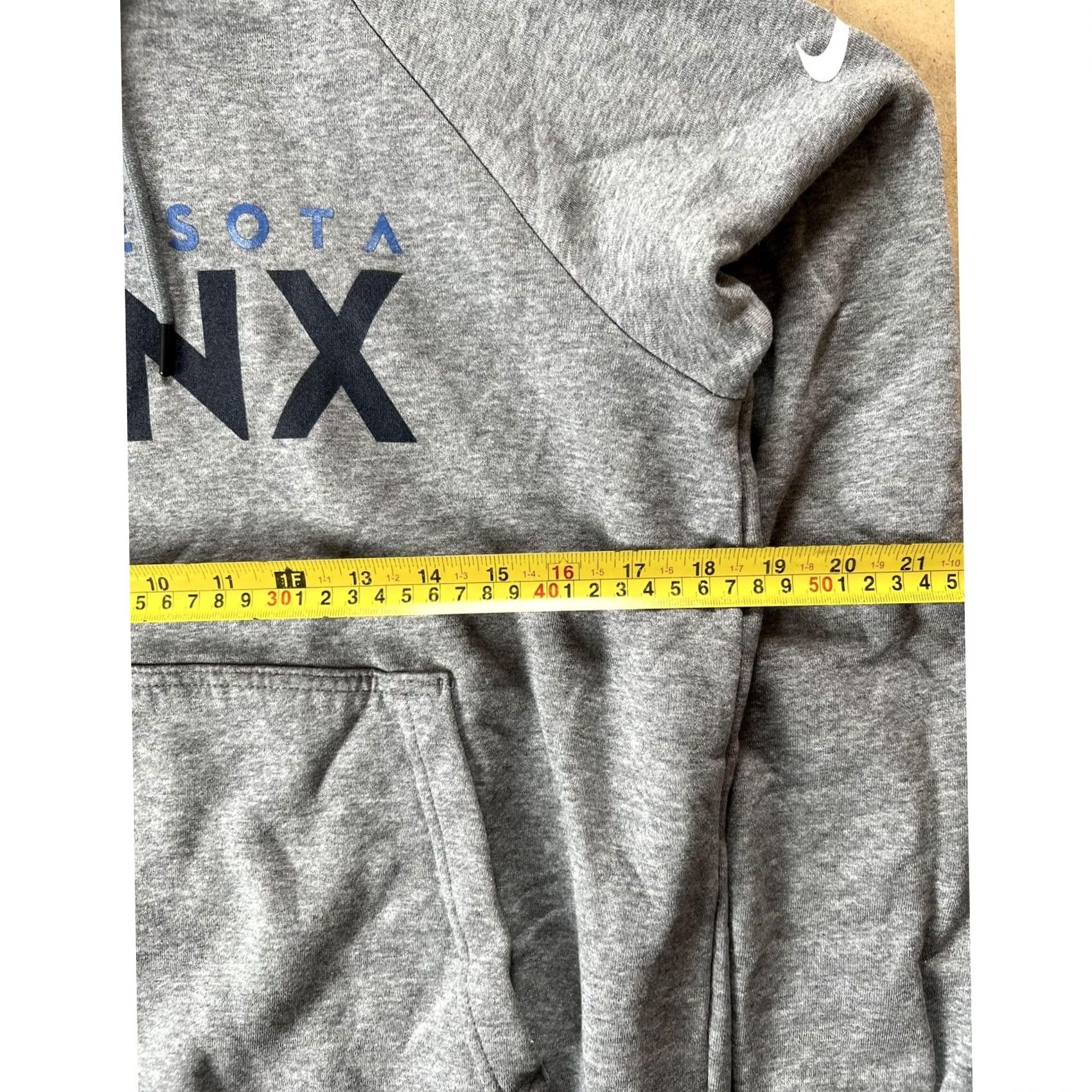 Nike Nike Hoodie Womens S Gray Pullover Hooded Pockets Minnesota Lynx Logo Graphic Size S / US 4 / IT 40 - 3 Thumbnail