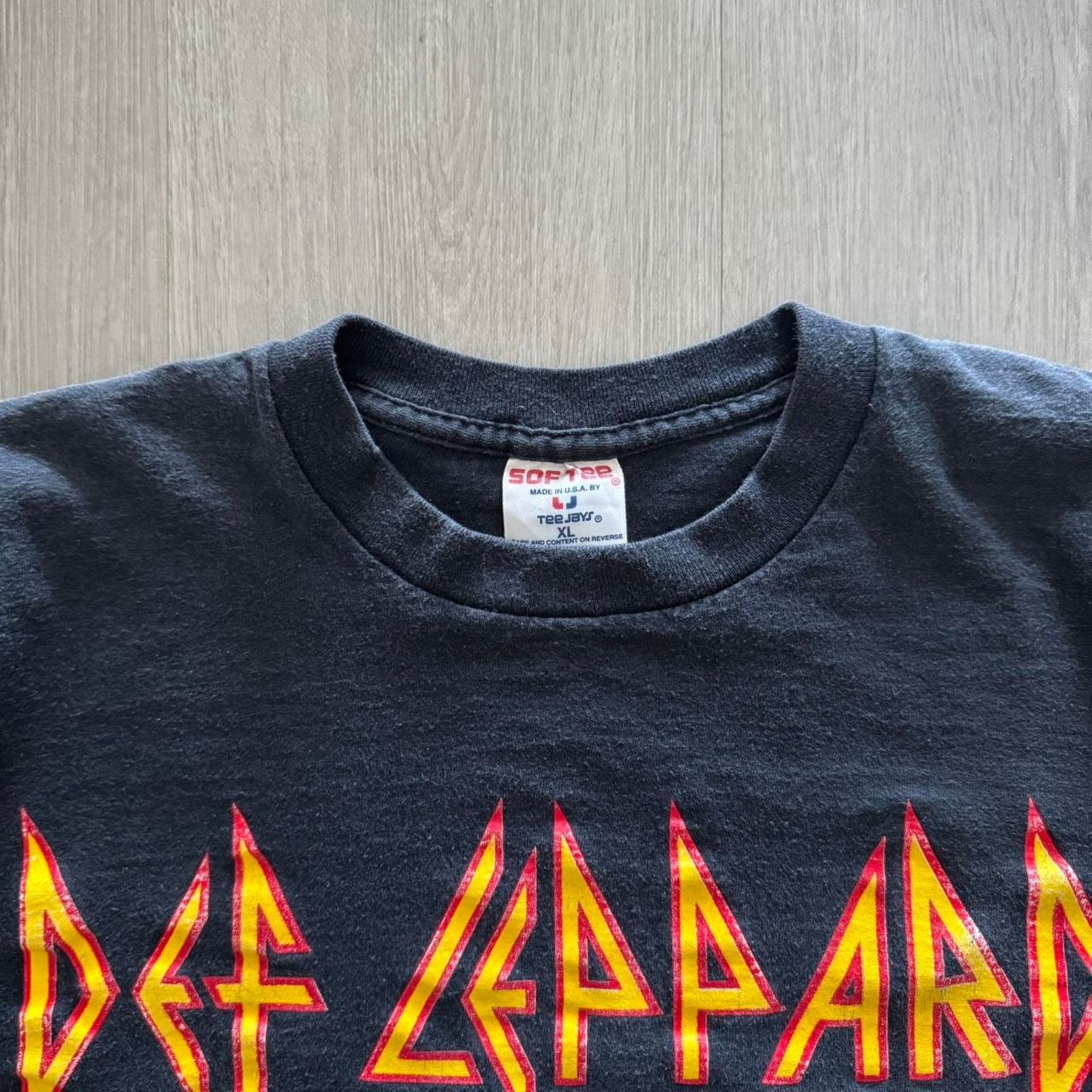 TEE JAYS Vintage 1992 Def Leppard Adrenalize T-shirt Size Large Size US L / EU 52-54 / 3 - 3 Thumbnail