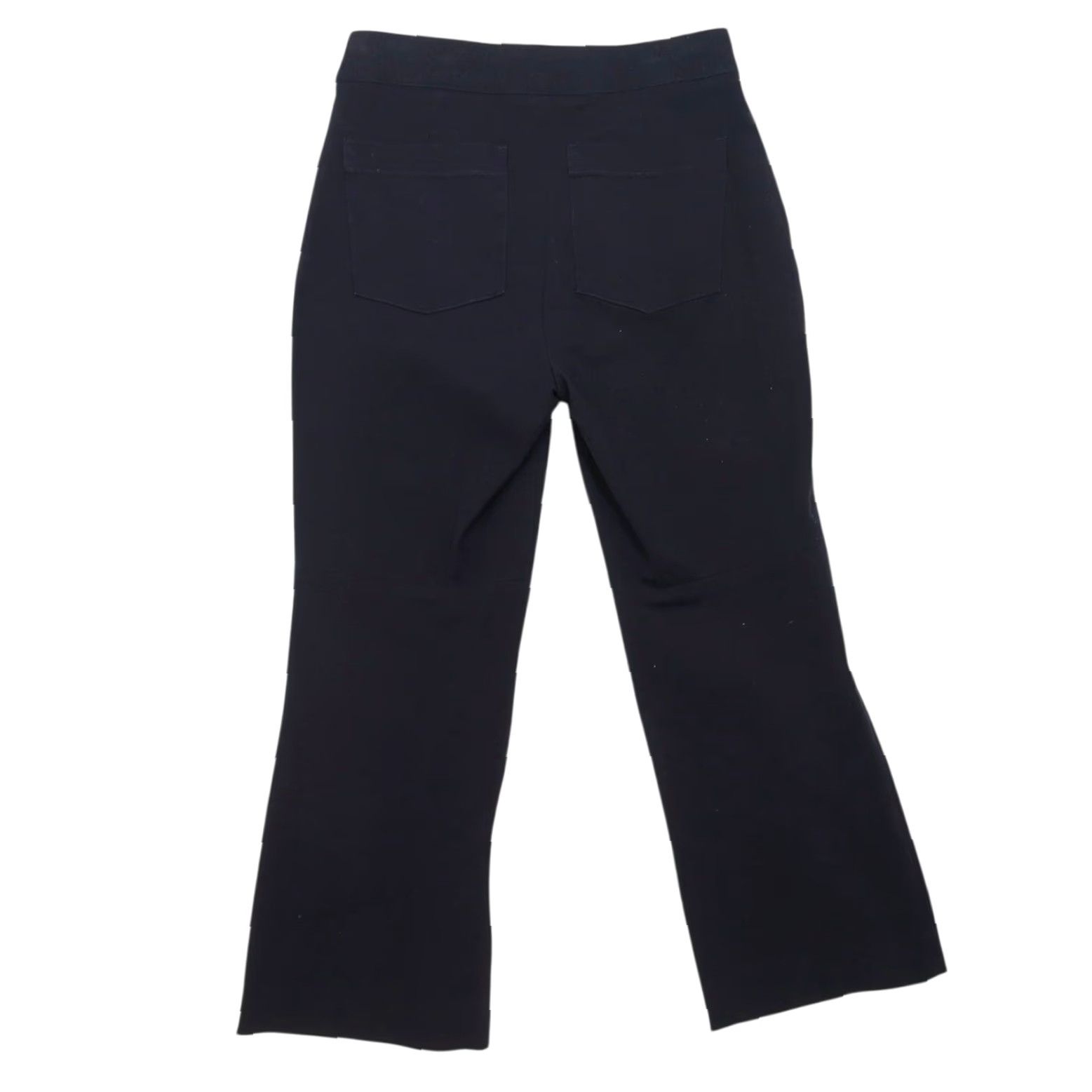 Spanx Spanx Navy Blue Crop Ponte Pull-On Pants M Ladies Pants Crop Ankle Cotton Rayon Spandex Straight 24in Inseam Spring Summer Womens Size 32" / US 10 / IT 46 - 3 Thumbnail