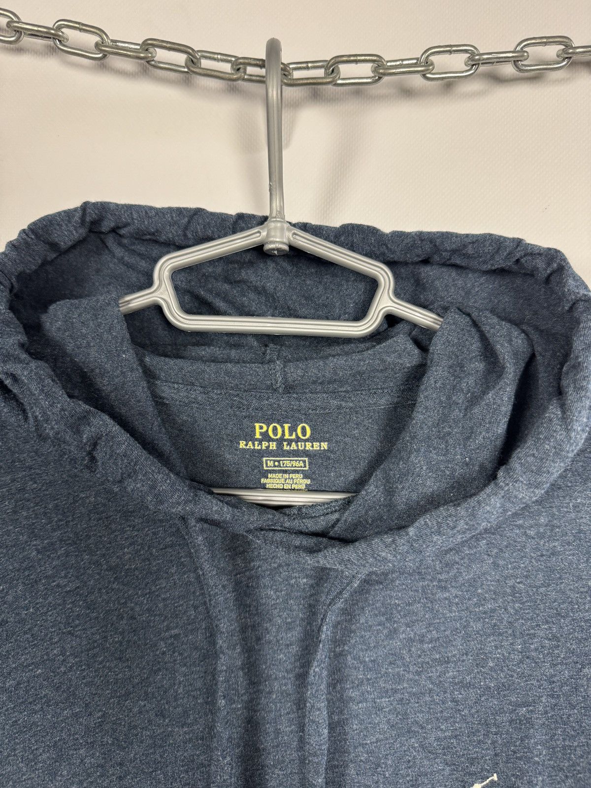 Polo Ralph Lauren Polo Ralph Lauren Long Sleeve Hooded T-Shirt Light Hoodie M Size US M / EU 48-50 / 2 - 7 Thumbnail