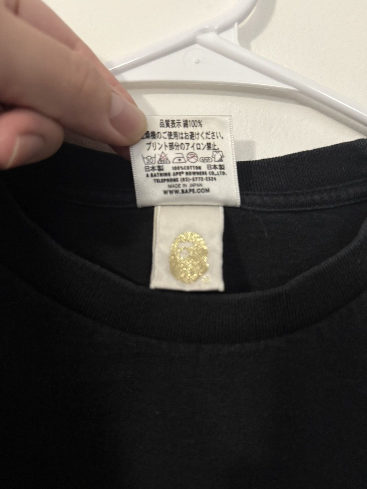 Bape BAPE baby Milo a bathing ape in lukewarm water RARE Size US L / EU 52-54 / 3 - 4 Thumbnail