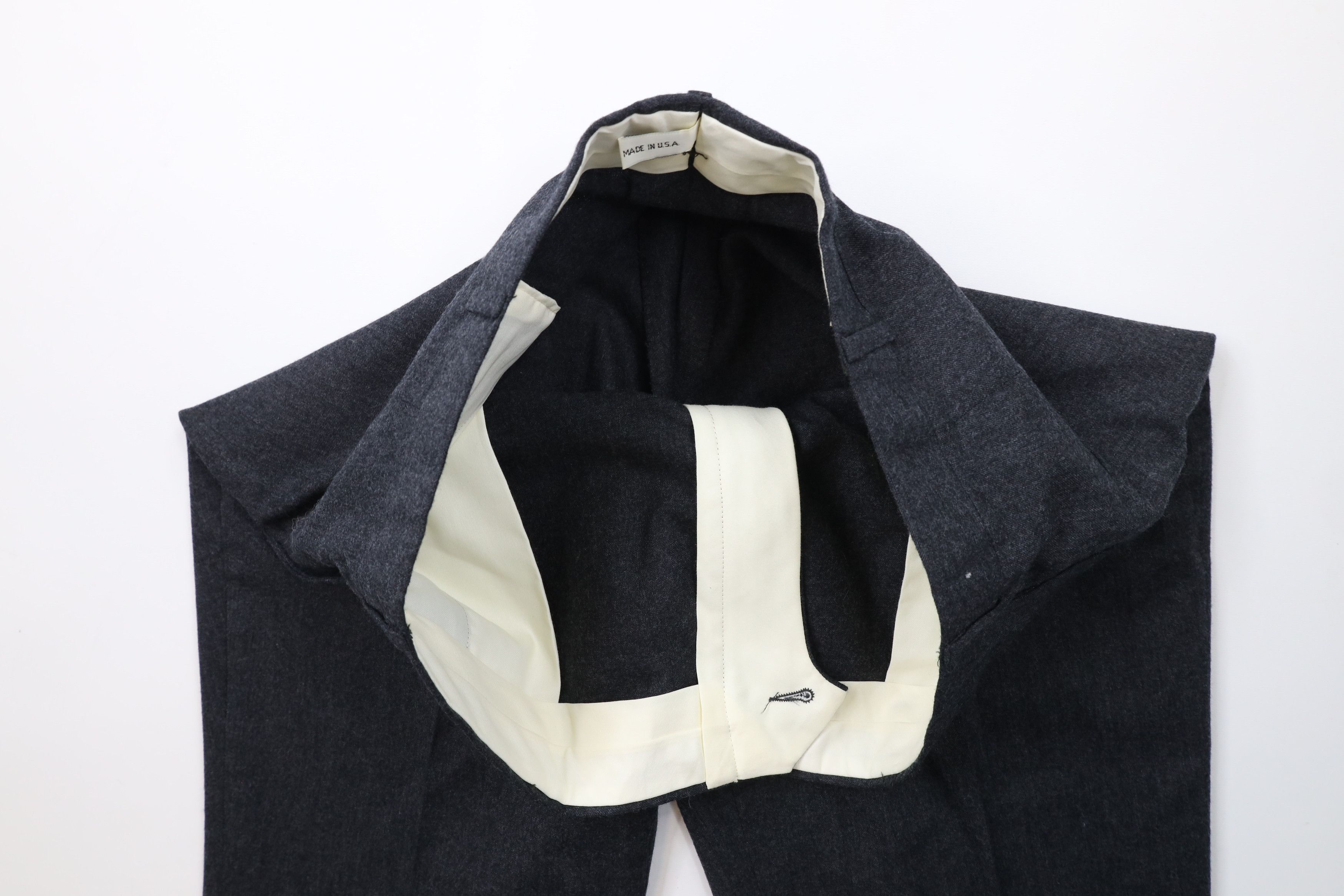Vintage Vintage 90s Streetwear Wide Leg Chino Pants Charcoal USA Size US 40 / EU 56 - 8 Thumbnail