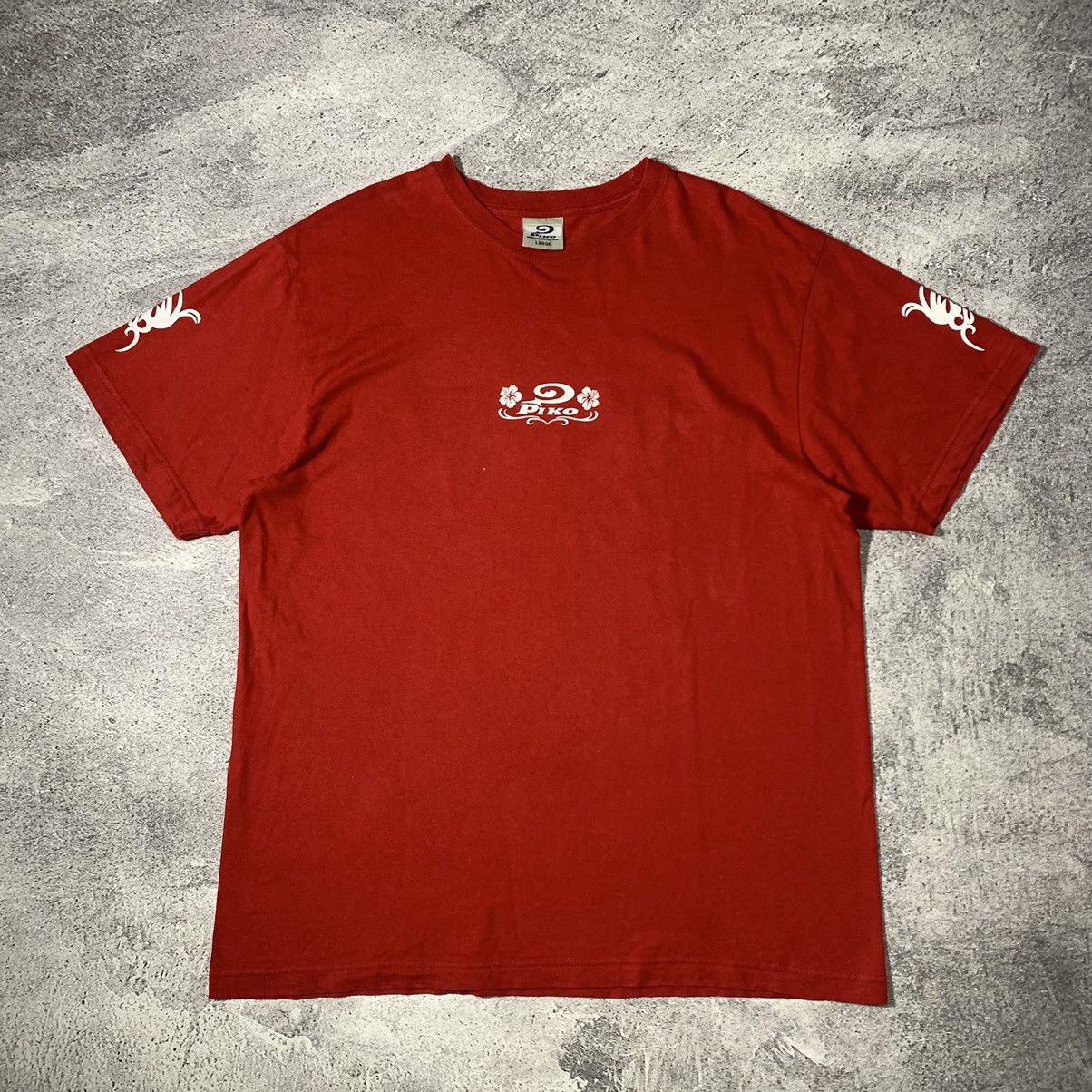 If Six Was Nine ❤️‍🔥VINTAGE Y2K PIKO SURF TSHIRT❤️‍🔥 Size US L / EU 52-54 / 3 - 10 Thumbnail