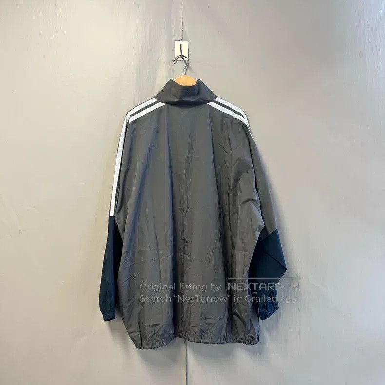 Balenciaga Balenciaga Grey-blue stitching jacket Size S / US 4 / IT 40 - 2 Thumbnail