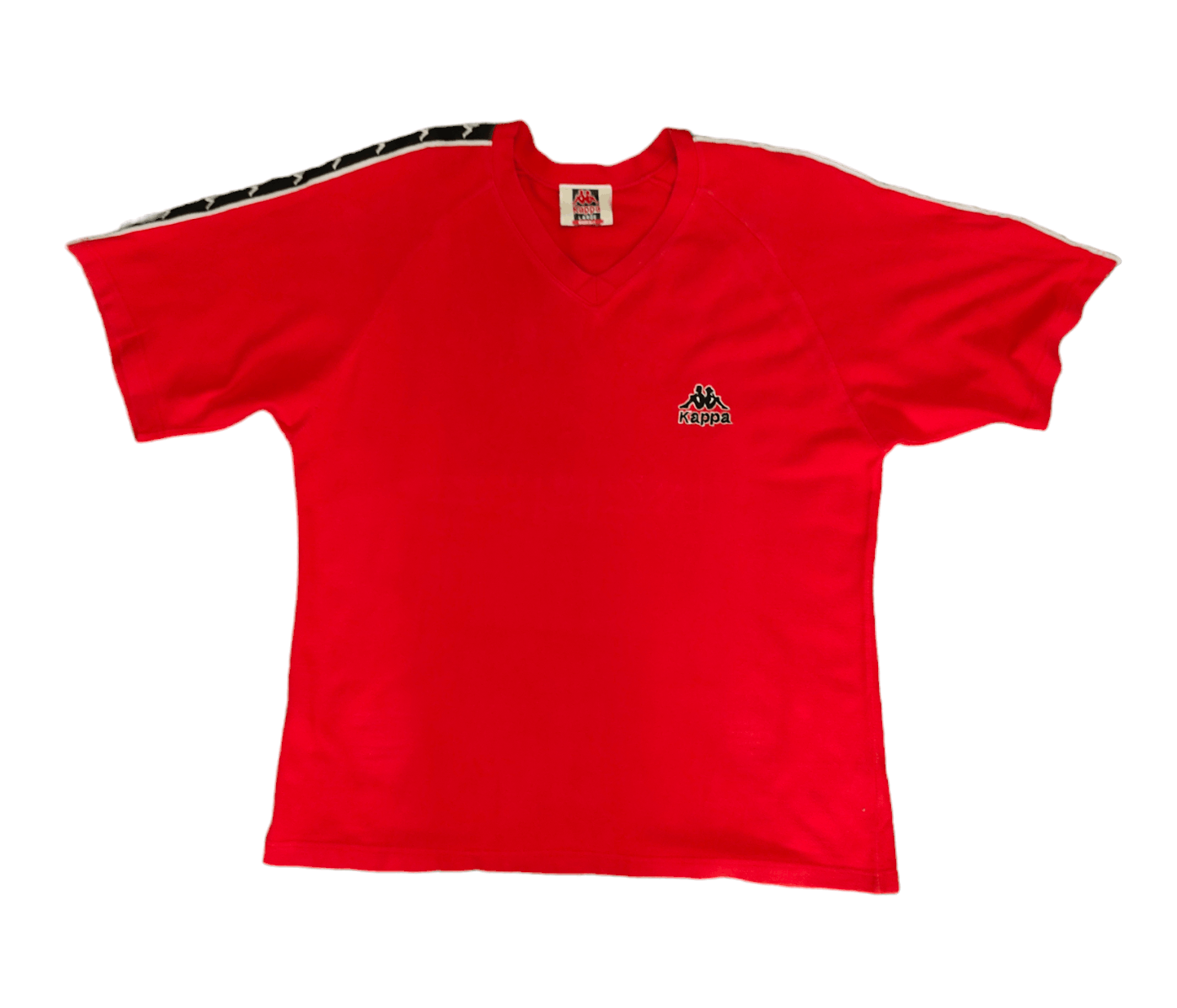 Kappa Vintage 90s Kappa Side Tape T-Shirt Size US L / EU 52-54 / 3 - 5 Thumbnail