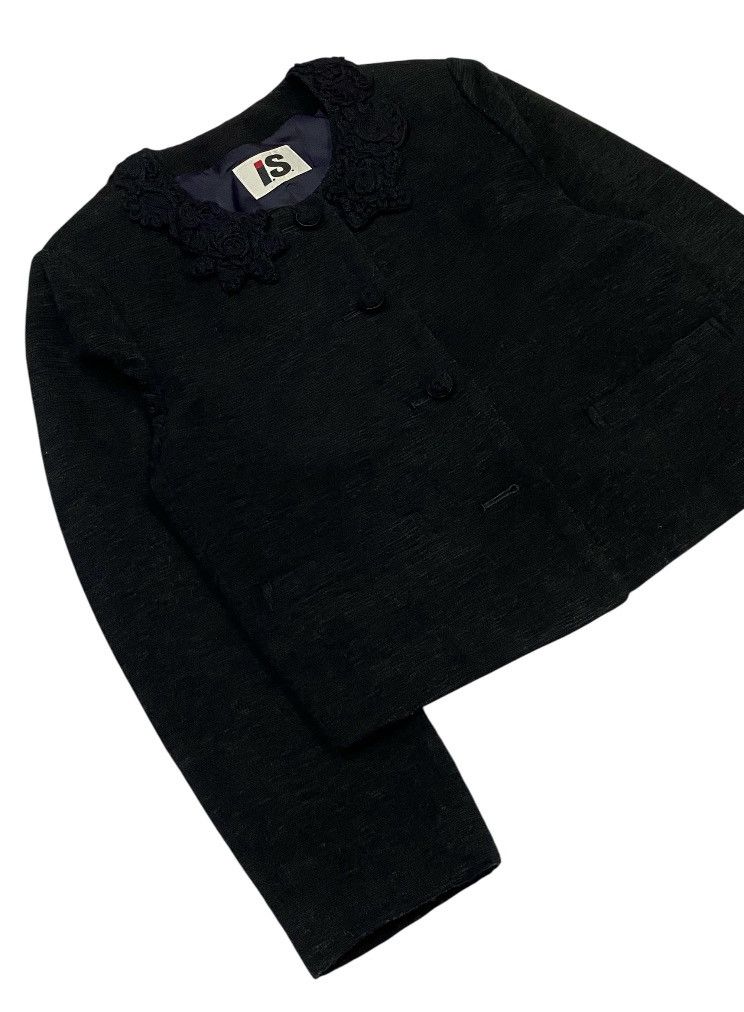 Issey Miyake Vintage Issey Miyake Petite Floral Knit Jacket Size M / US 6-8 / IT 42-44 - 19 Thumbnail