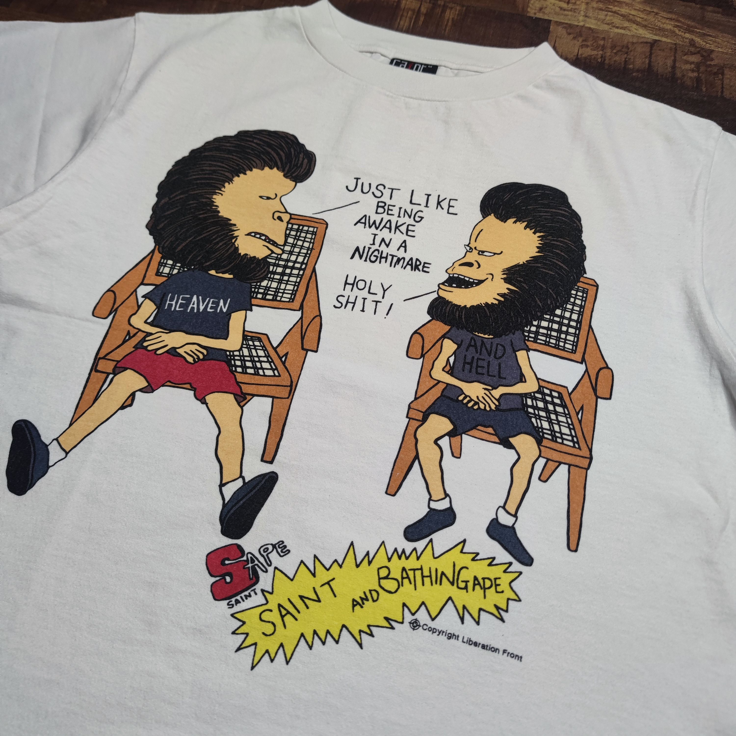 Japanese Brand × Vintage Saint x Bathing Ape Size US L / EU 52-54 / 3 - 11 Thumbnail