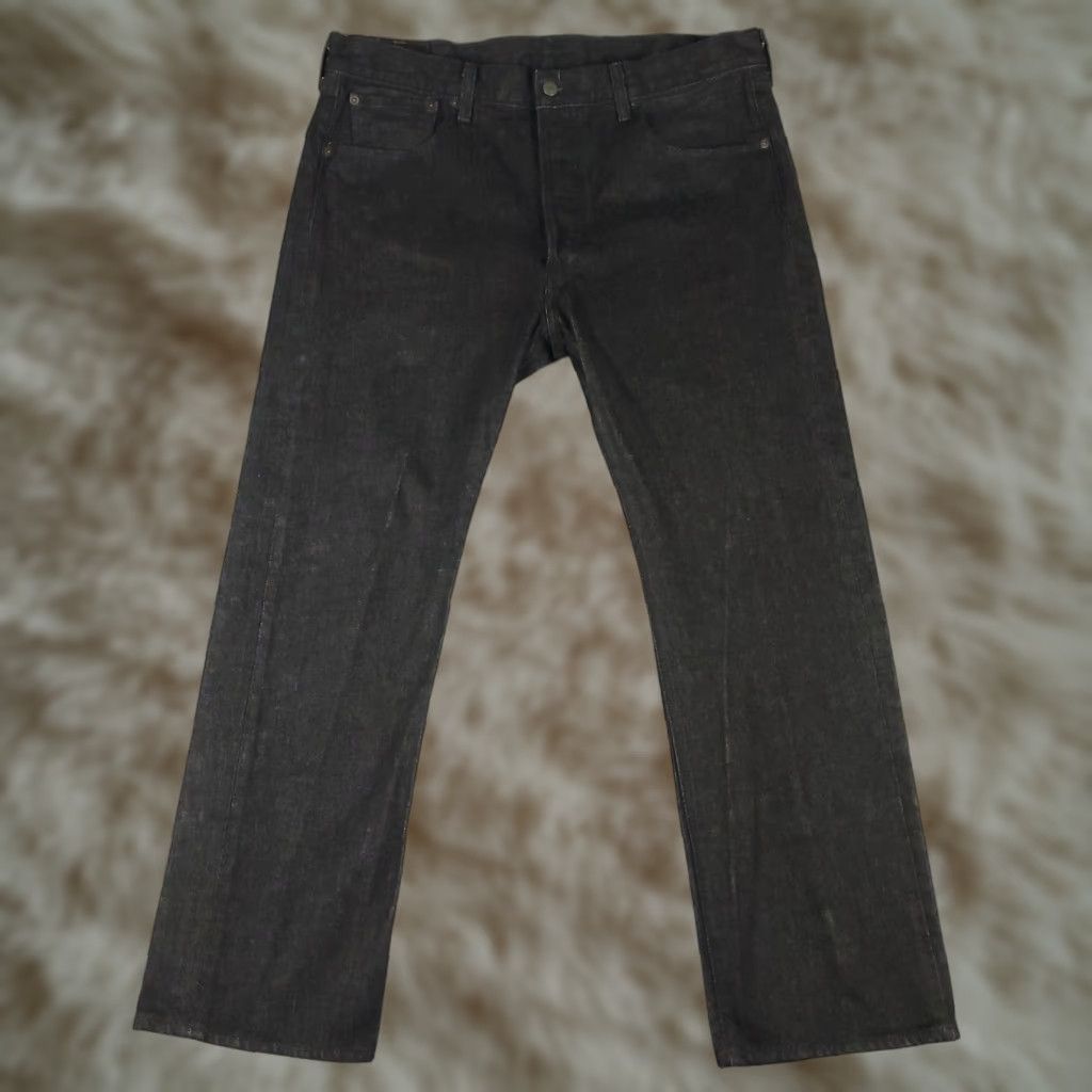 Levi's Levi's 501 Jeans Mens Regular Size 38x30 Gray Straight Leg Denim Pants Size US 38 / EU 54 - 1 Thumbnail