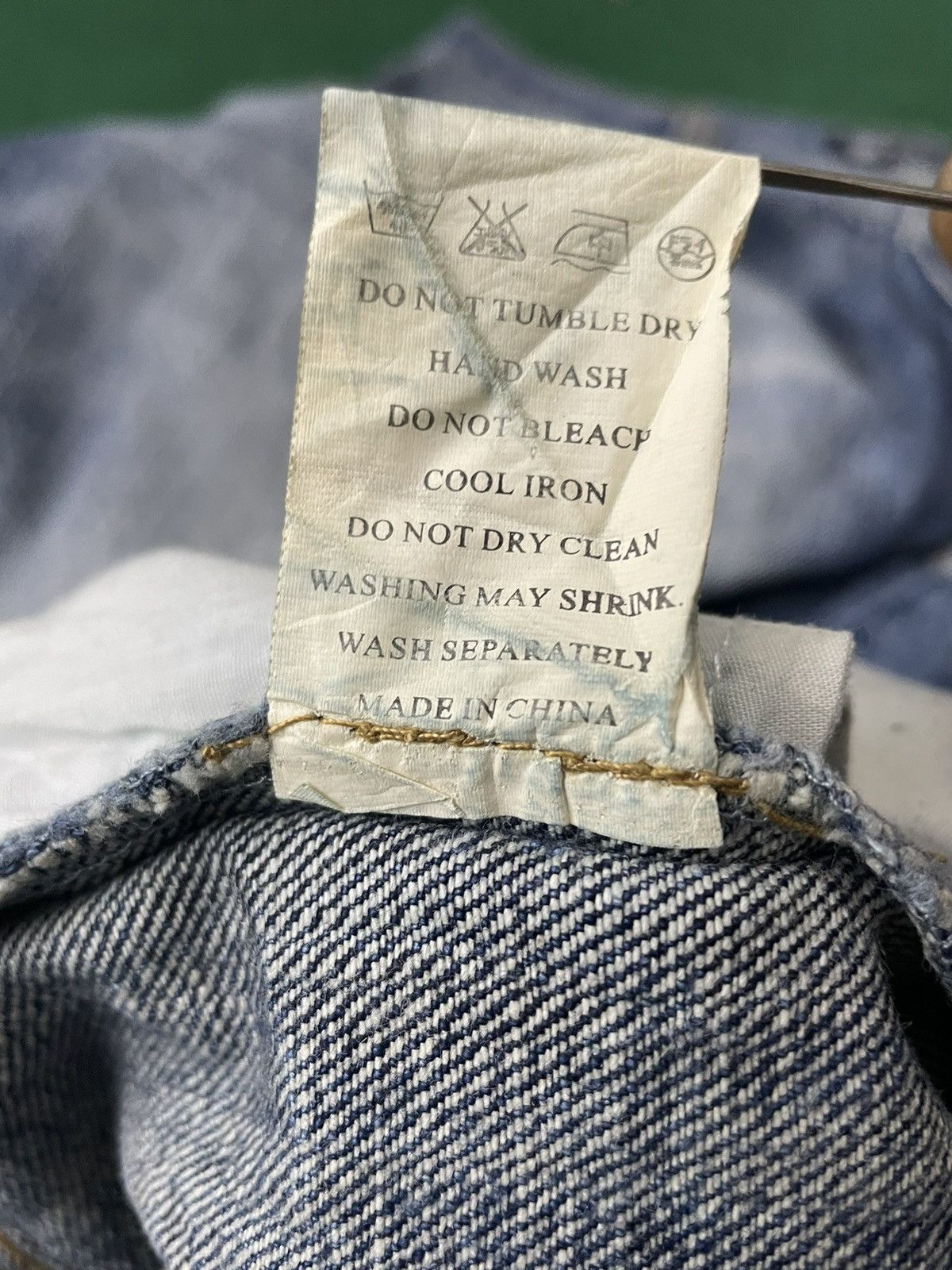 Japanese Brand Very Rare Midas Japanese Design Art Jeans Size US 31 - 13 Thumbnail