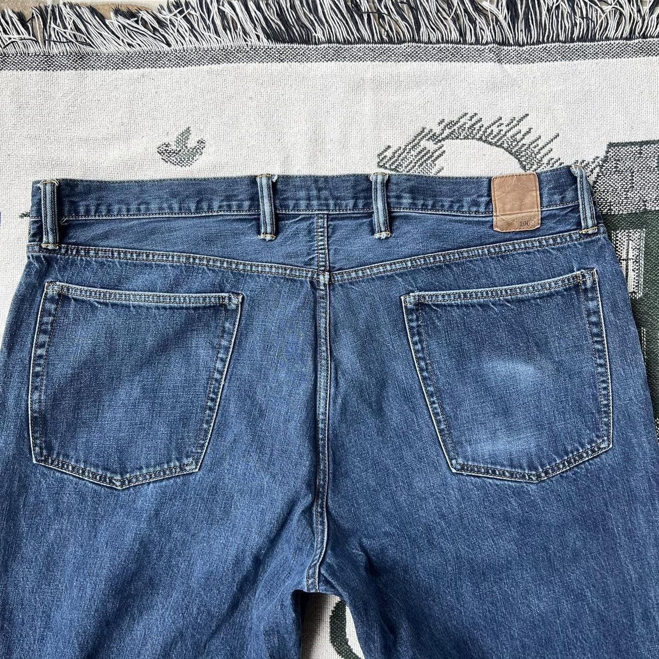 Gap Vintage/Y2K Baggy Gap Skater Style Dark Wash Grunge Denim Jeans! Size US 44 / EU 60 - 7 Thumbnail