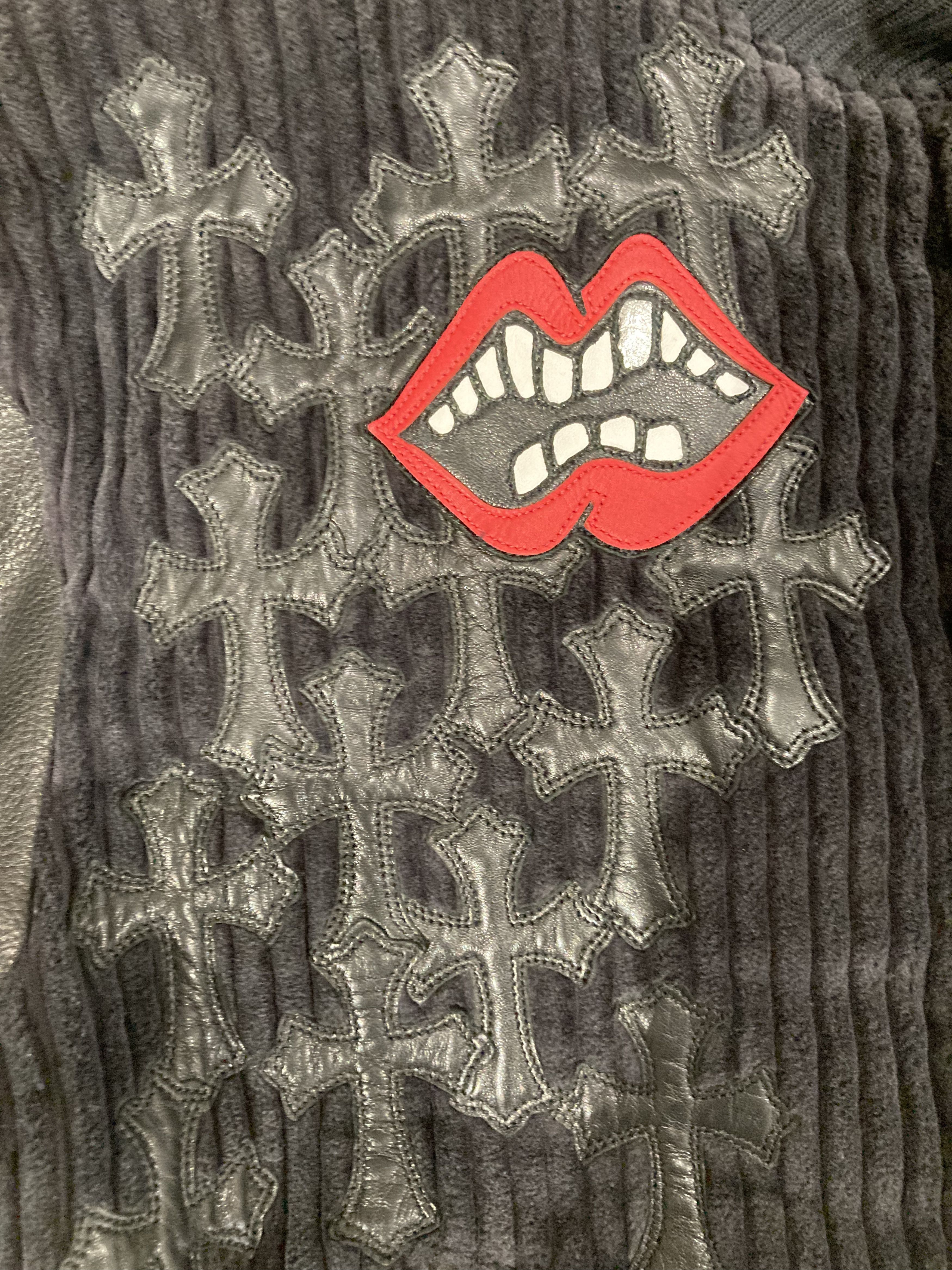 Chrome Hearts Chrome Hearts Matty Boy Lips Cross Patch Bomber Jacket Size US S / EU 44-46 / 1 - 3 Thumbnail