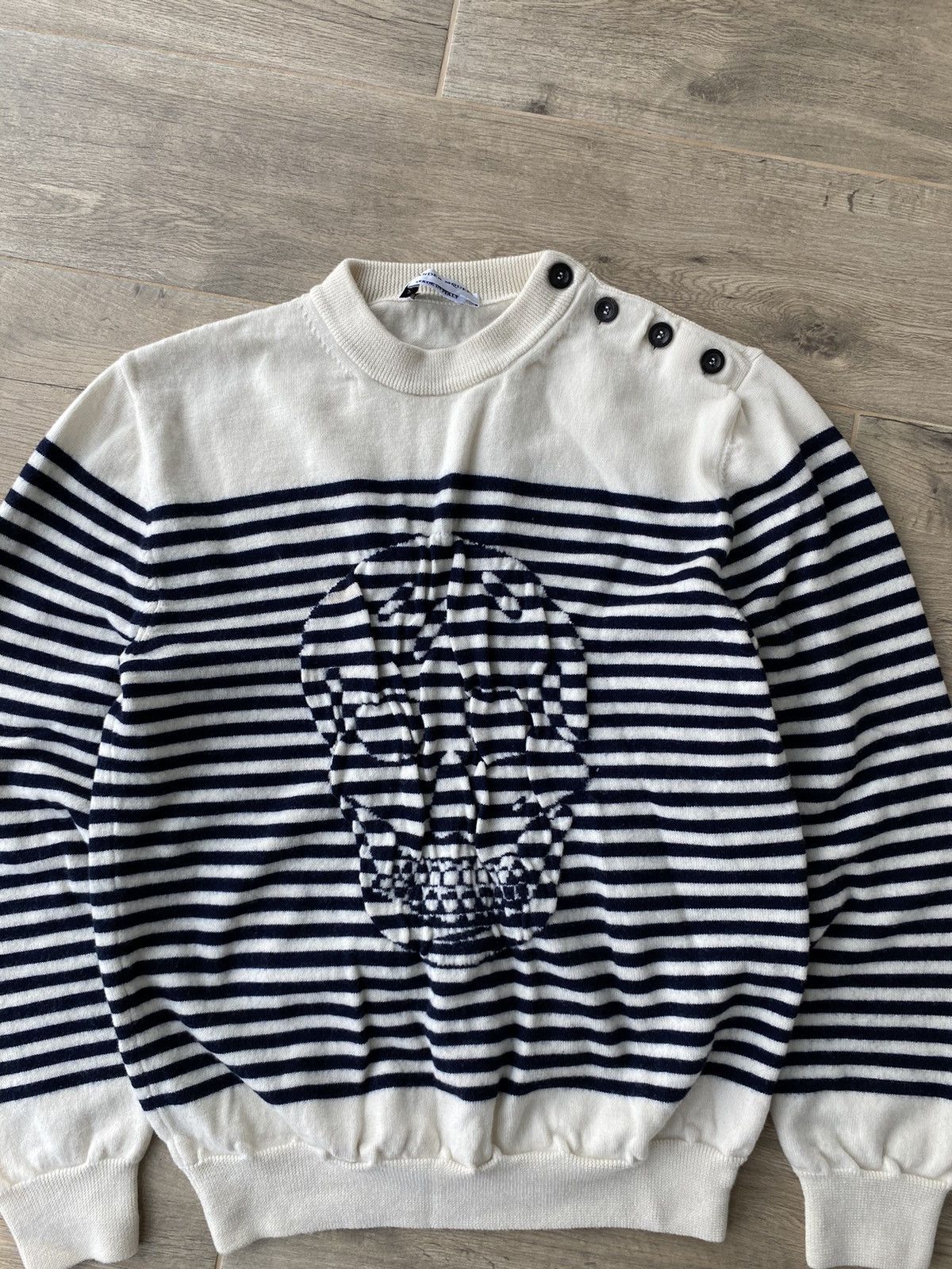 Alexander McQueen Alexander Mqueen Skull Sweater Size L / US 10 / IT 46 - 6 Thumbnail