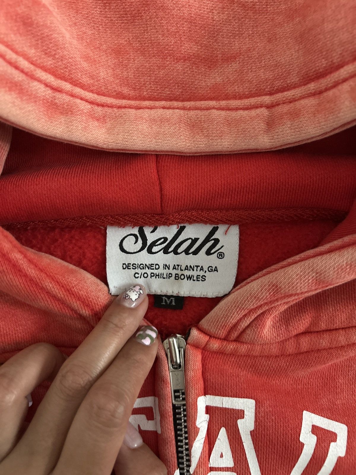 Other Selah Nostalgia Paradise Red Zip Up Size US M / EU 48-50 / 2 - 2 Thumbnail