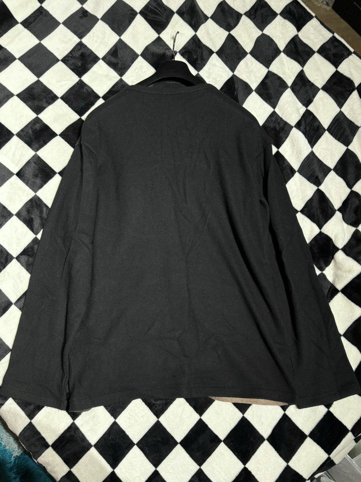 Yohji Yamamoto SS19 OVERSIZED POUR HOMME KNIT WOOL SWEATER CREWNECK YOHJI Size US L / EU 52-54 / 3 - 7 Thumbnail