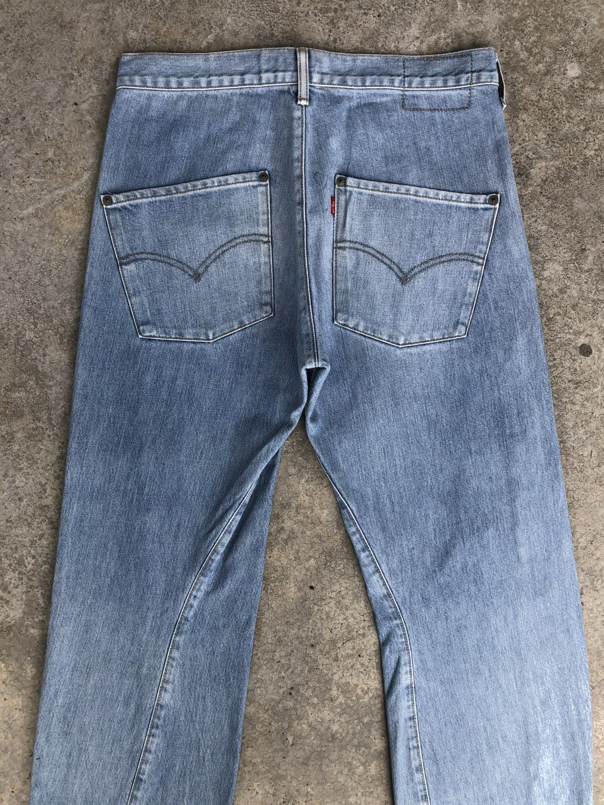 Levi's Levis Engineered Jeans Distressed Denim Size US 32 / EU 48 - 8 Thumbnail