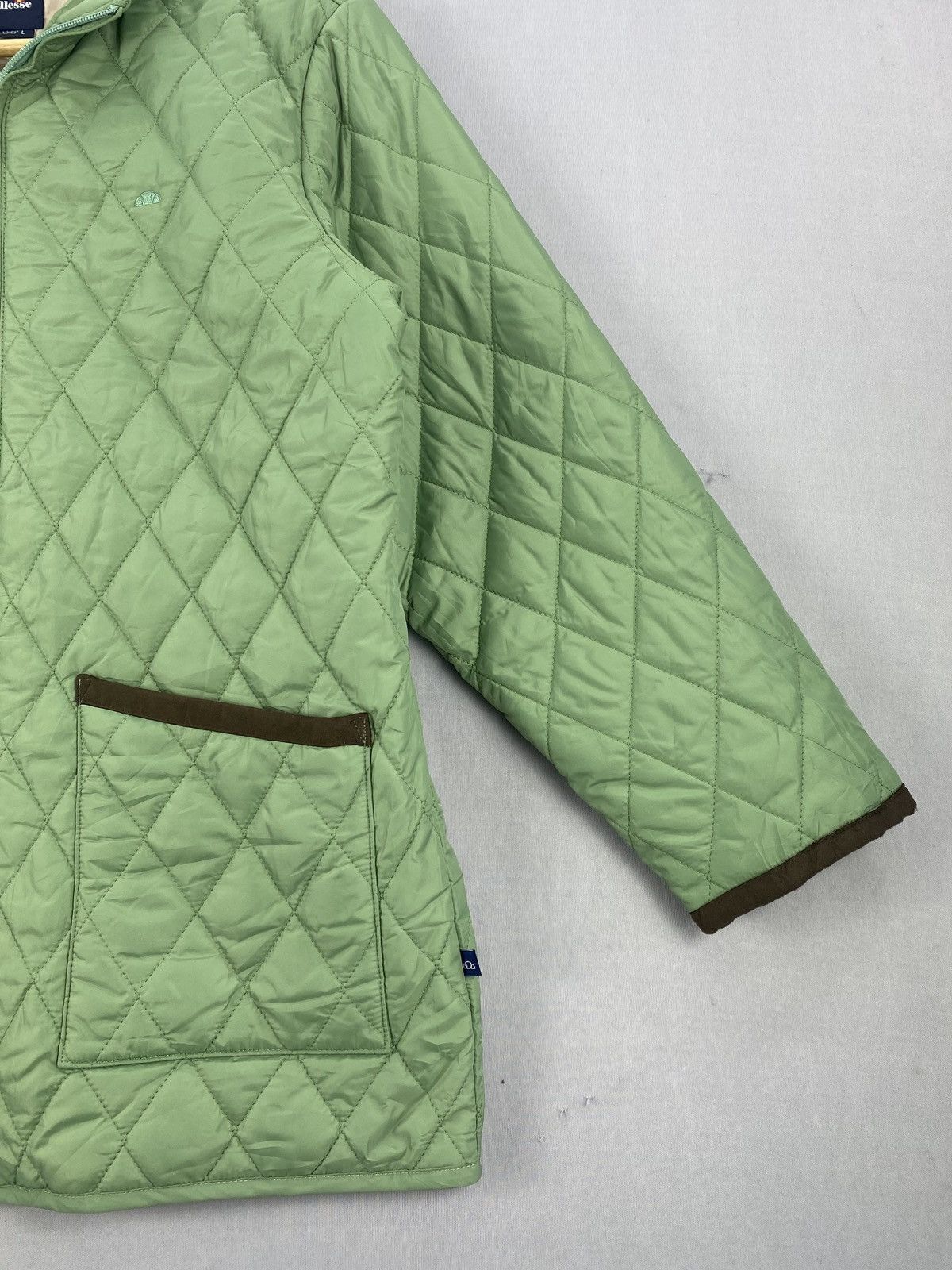 Ellesse Ellese Quilted Nylon Zipper Jacket Size M / US 6-8 / IT 42-44 - 3 Thumbnail