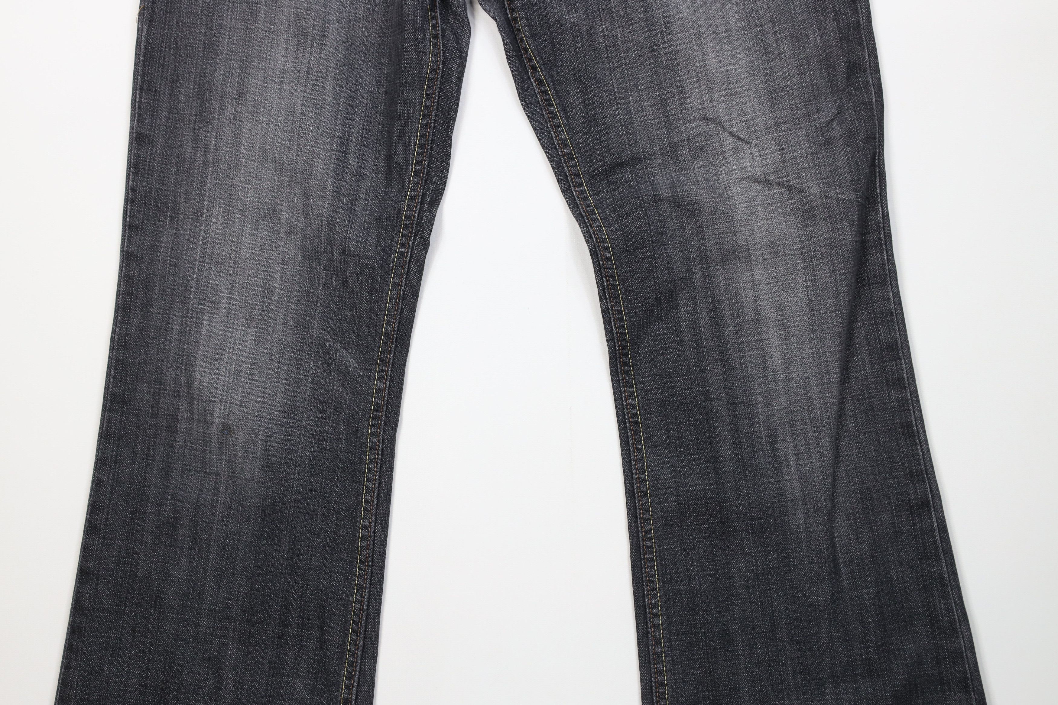 Banana Republic Vintage Y2K Banana Republic Wide Leg Denim Jeans Black Size US 34 / EU 50 - 3 Thumbnail